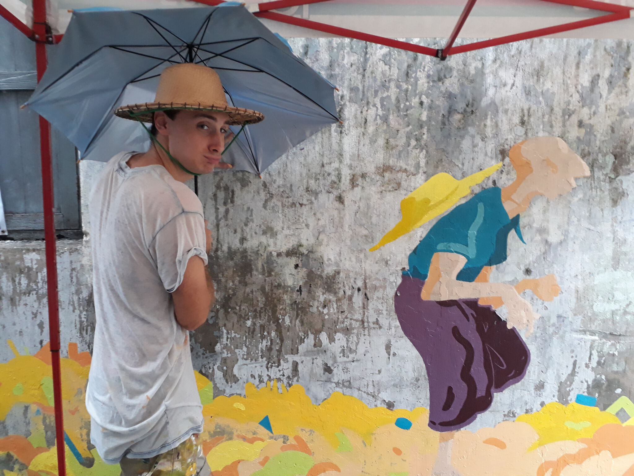 alexandre bertrand&mdash;Htun Htun on his rickshaw