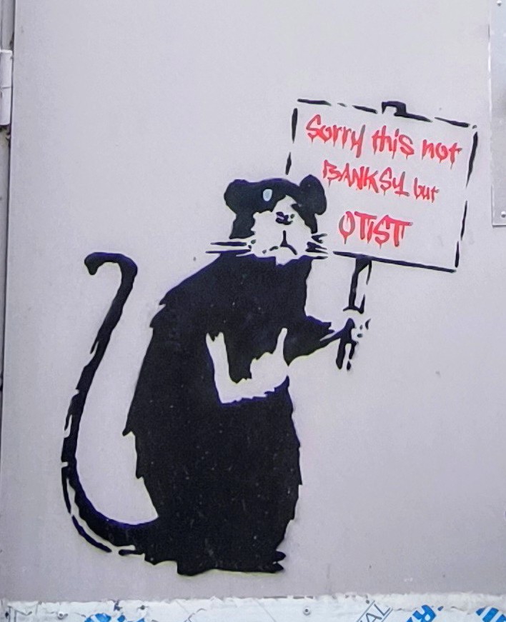 NOT NOT BANKSY 10th ANNIVERSARY EMPHATIC DENIAL NON