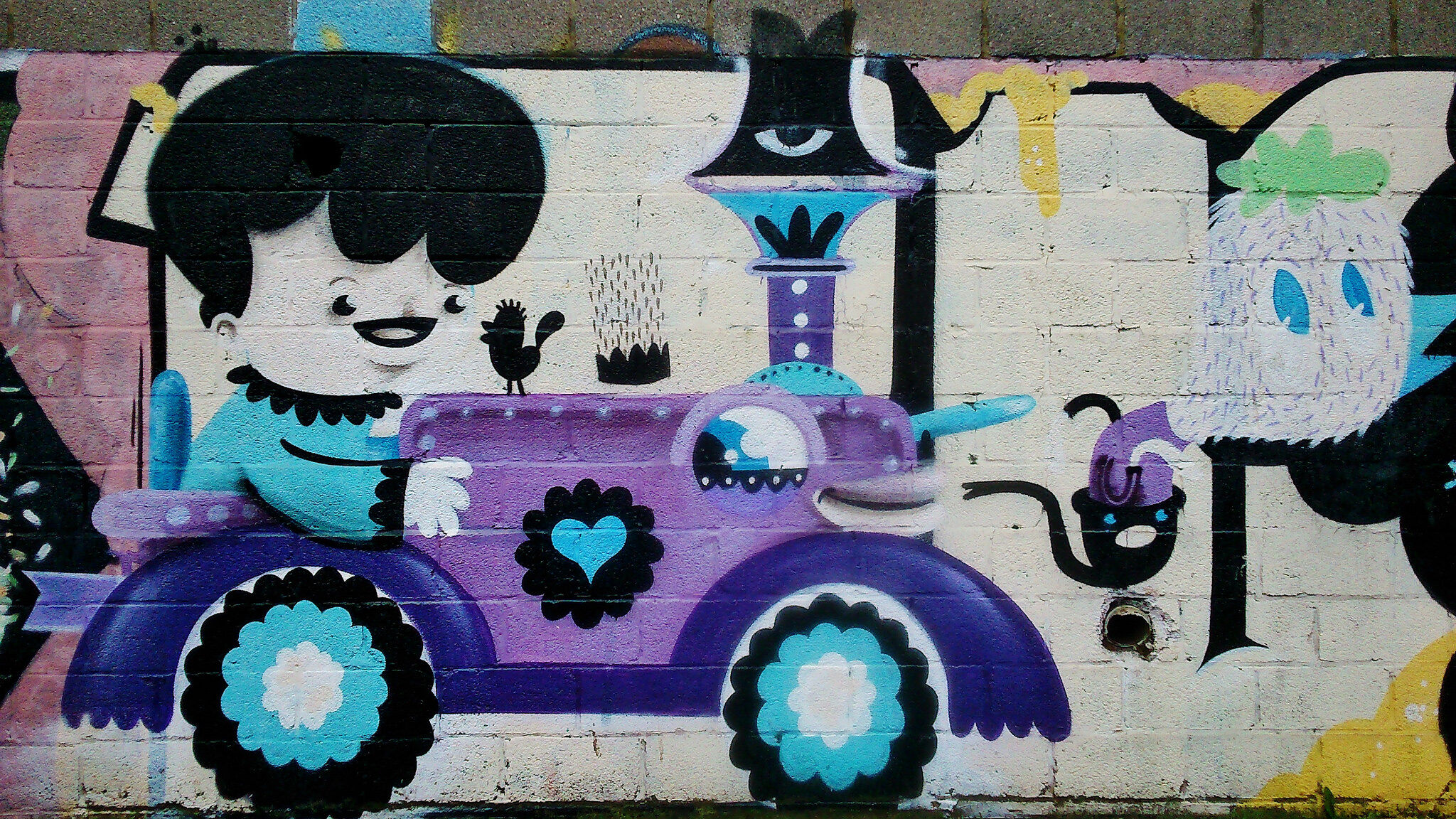 Roa, Resto, Flux, Bishop, Irwin, Bué The Warrior&mdash;Graffiti jam