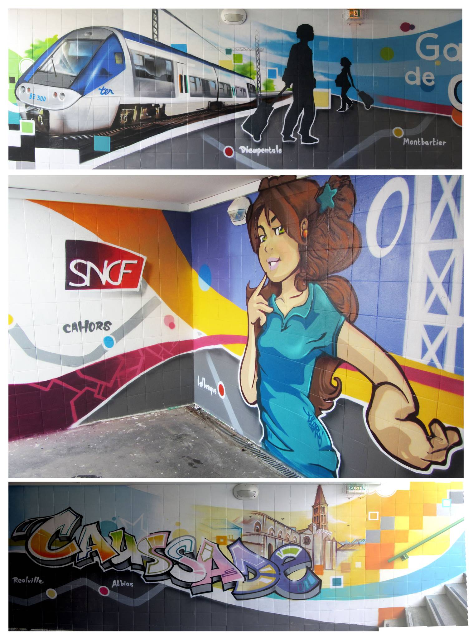 Tigre&mdash;SNCF passage sous terrain