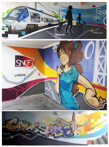 SNCF passage sous terrain