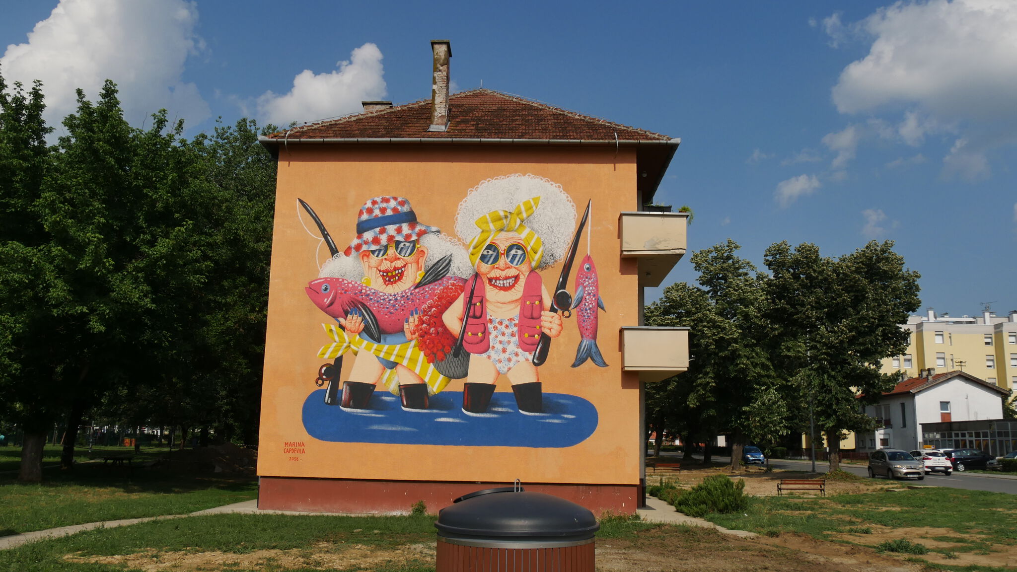 Marina Capdevila&mdash;Having fun at the Danube