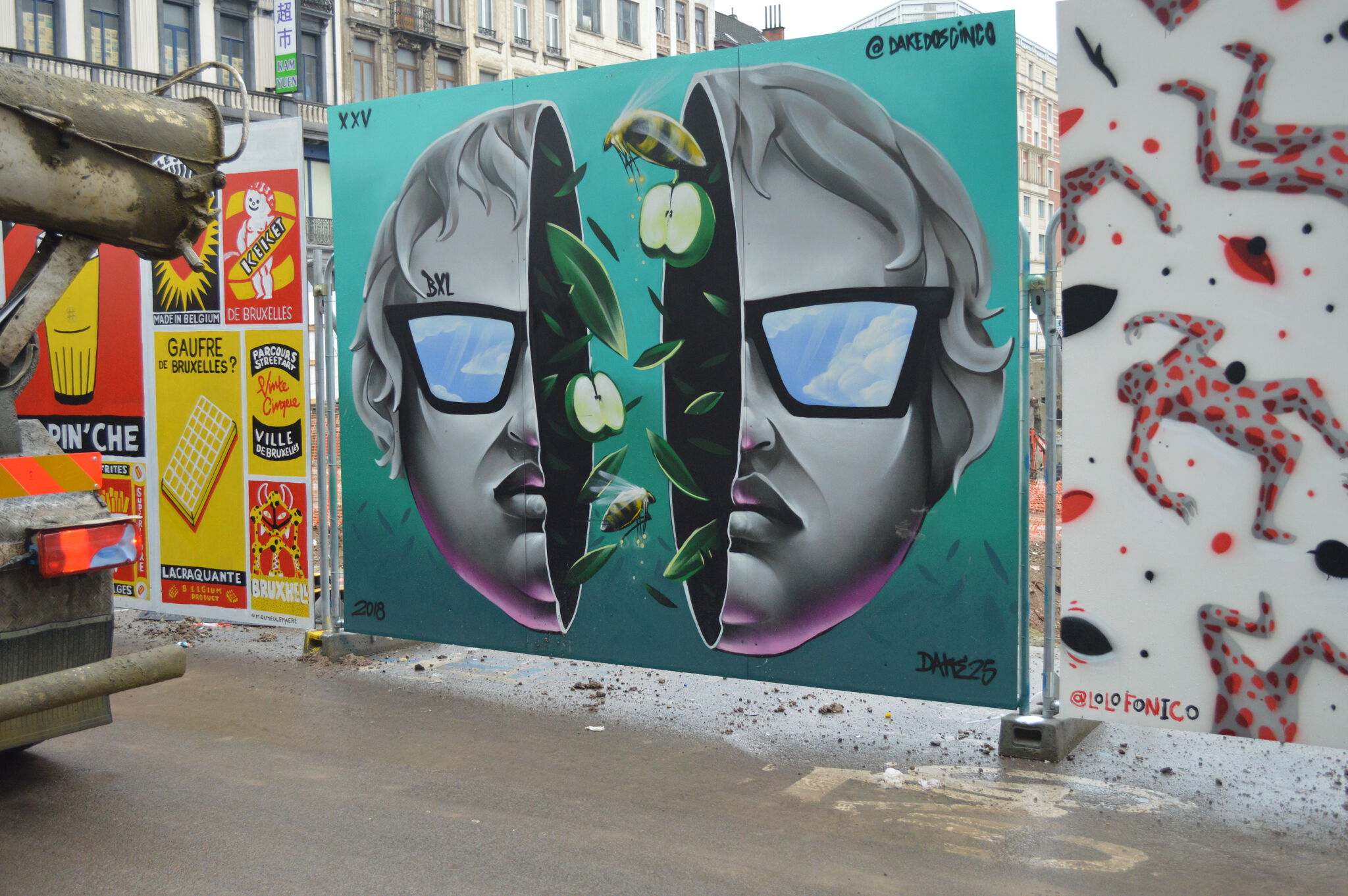 Dake25&mdash;9 Visions of the city of Brussels