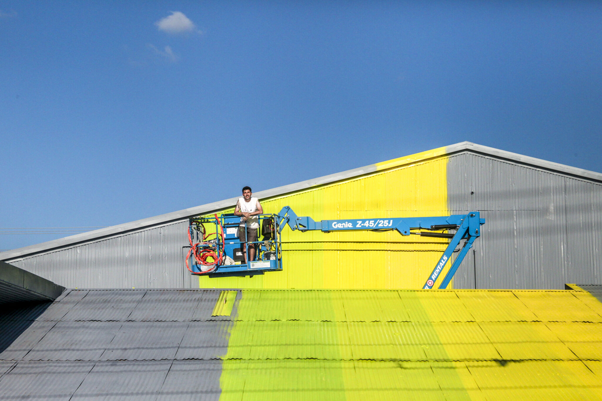 Christopher Derek Bruno&mdash;Exterior Intervention 1: angle of incidence