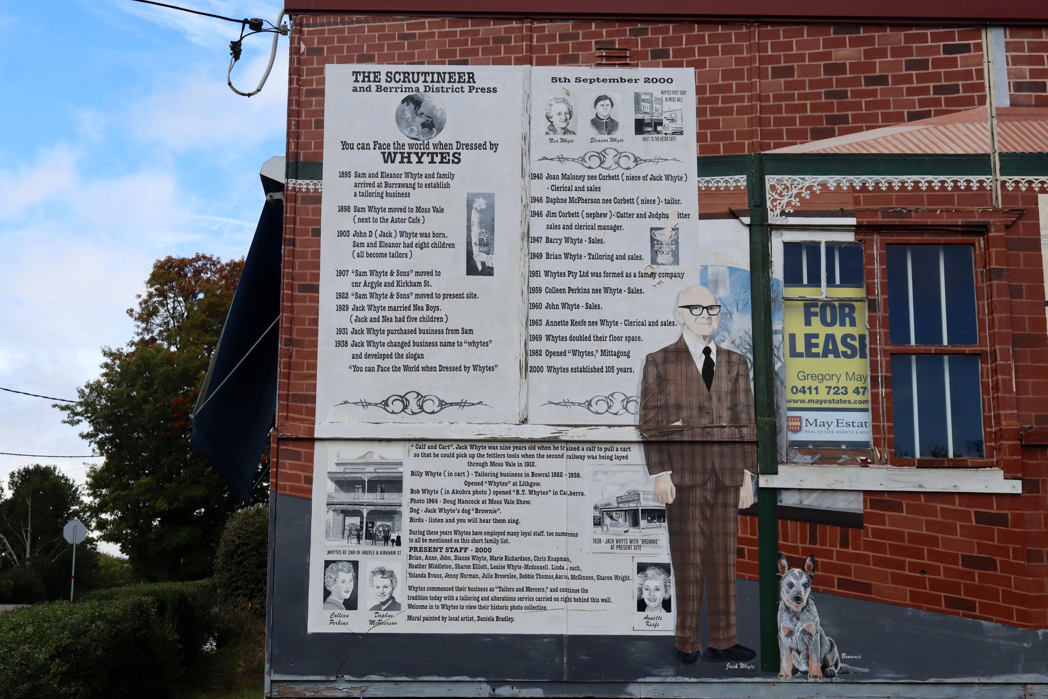 Daniela Bradley&mdash;Whytes Clothing & Tailoring
