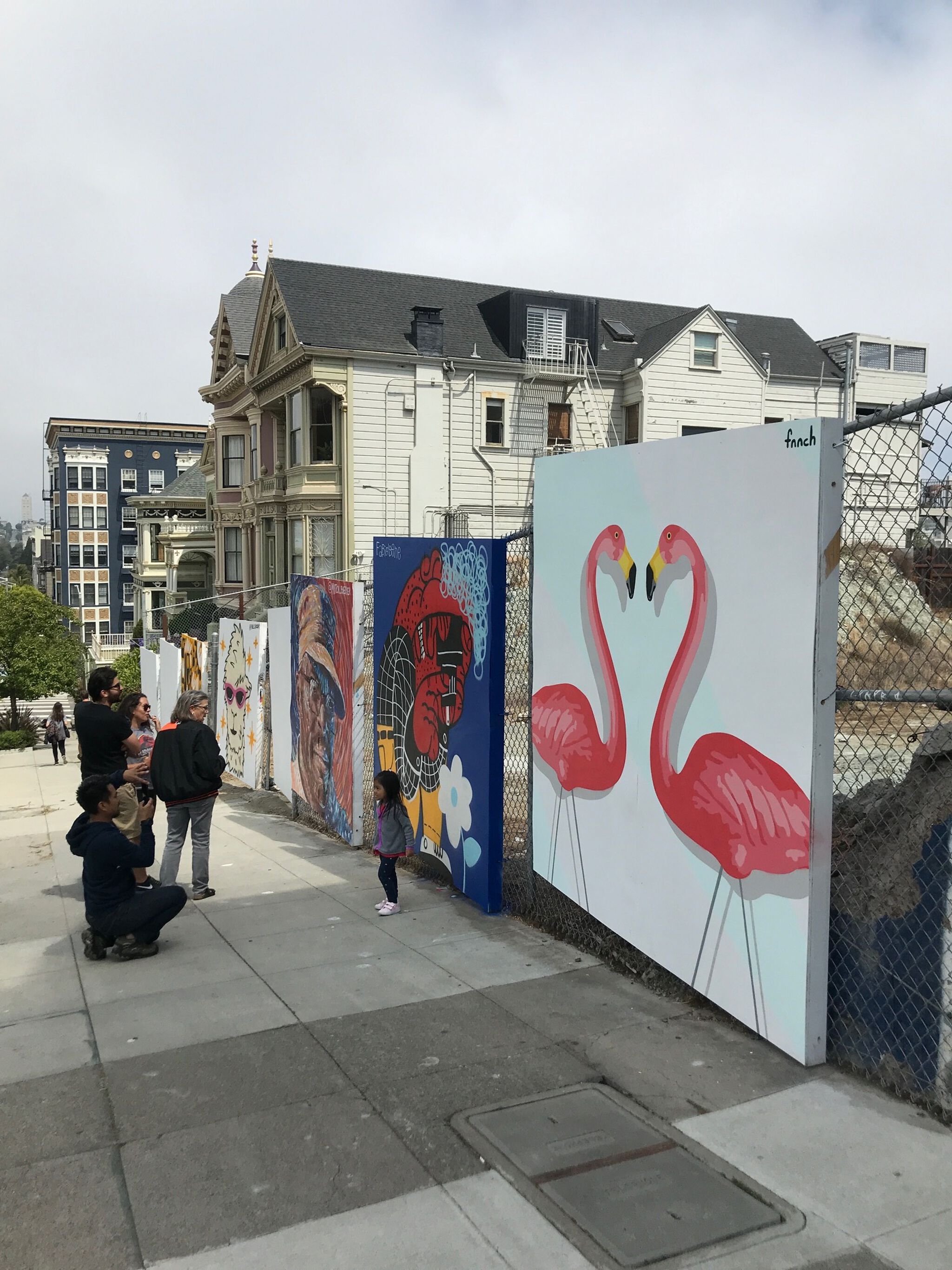 Fnnch, marginalink, Mitch Bierer, Fabio Bene, Pablo Rochat&mdash;Alamo Square Panel Project