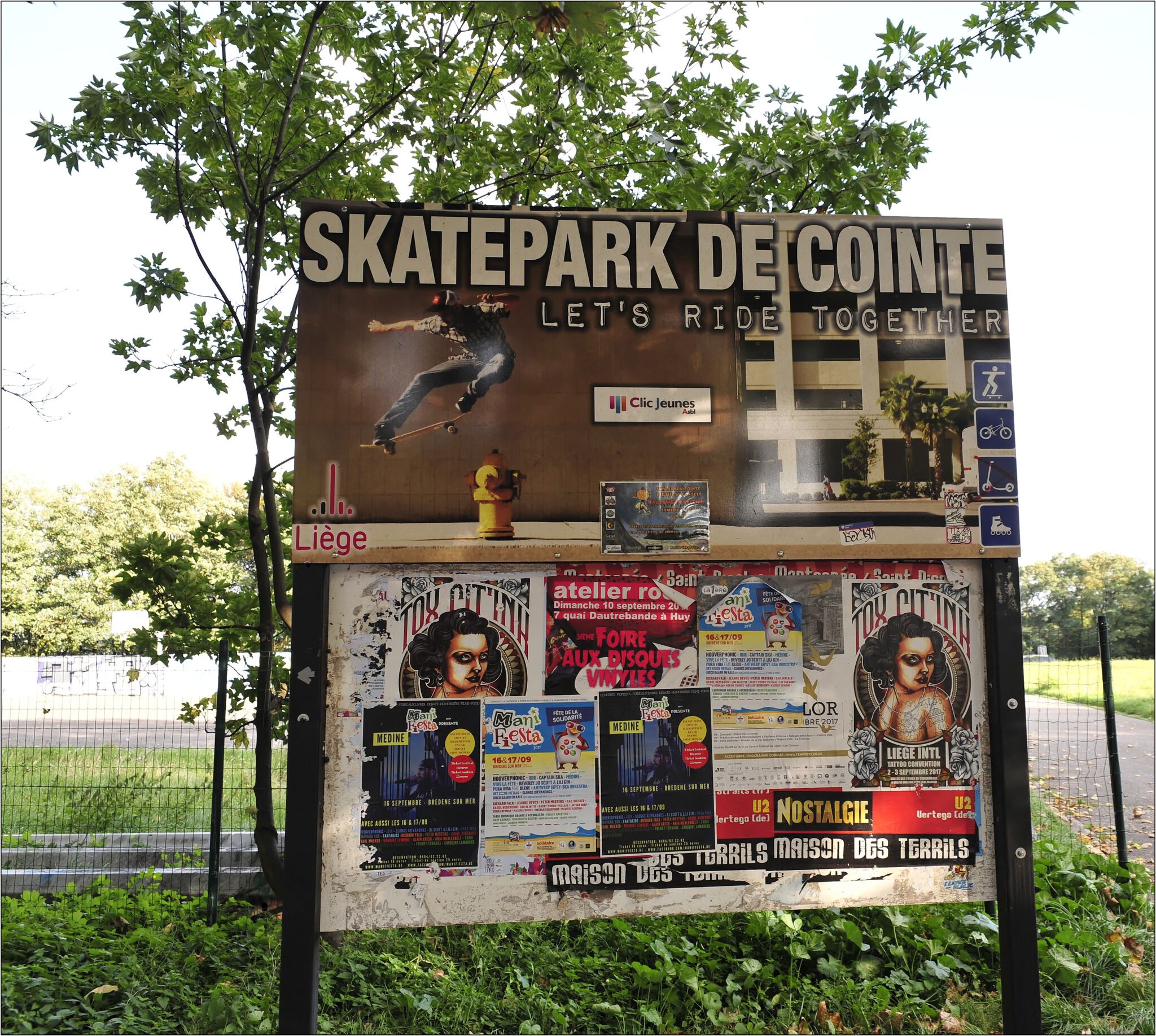 Noname, jnc, Ecto, Acide4000, nilon, nico hayer, Soke - la cabane, etc...., PsoMan&mdash;Skate Parc de Cointe