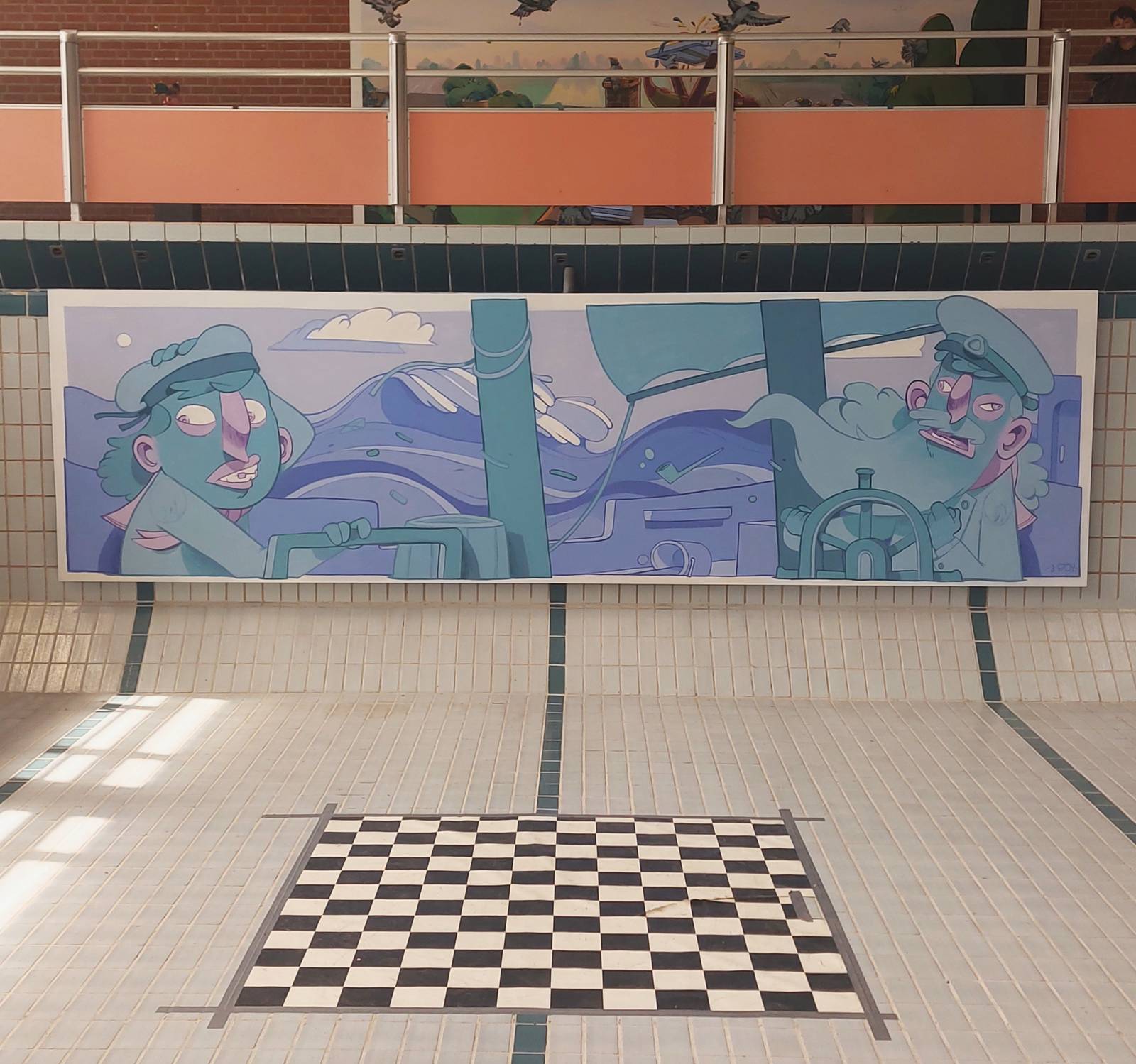 &mdash;Khrôma expo former swimming pool