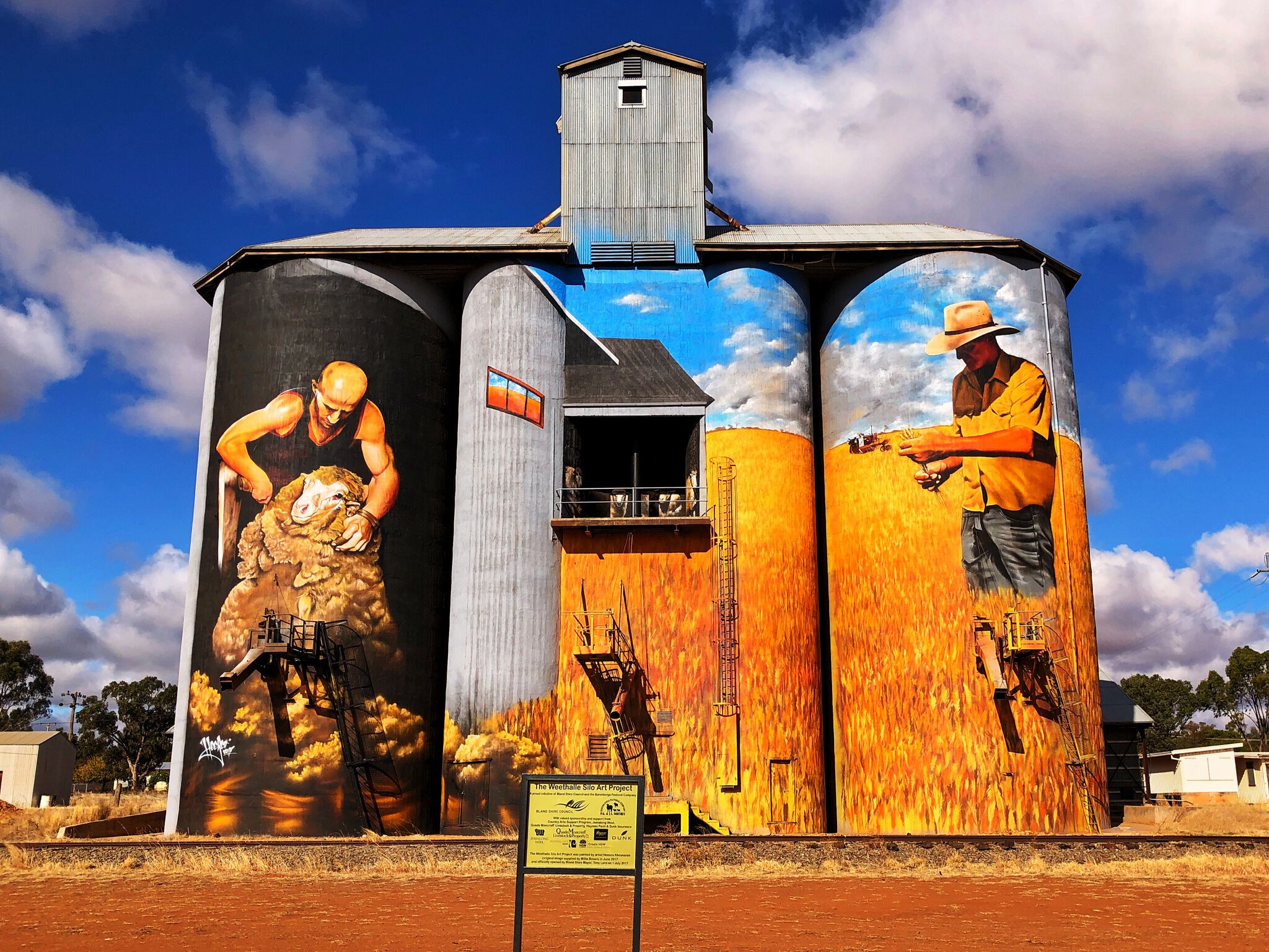 Heesco&mdash;Weethalle Silo Art