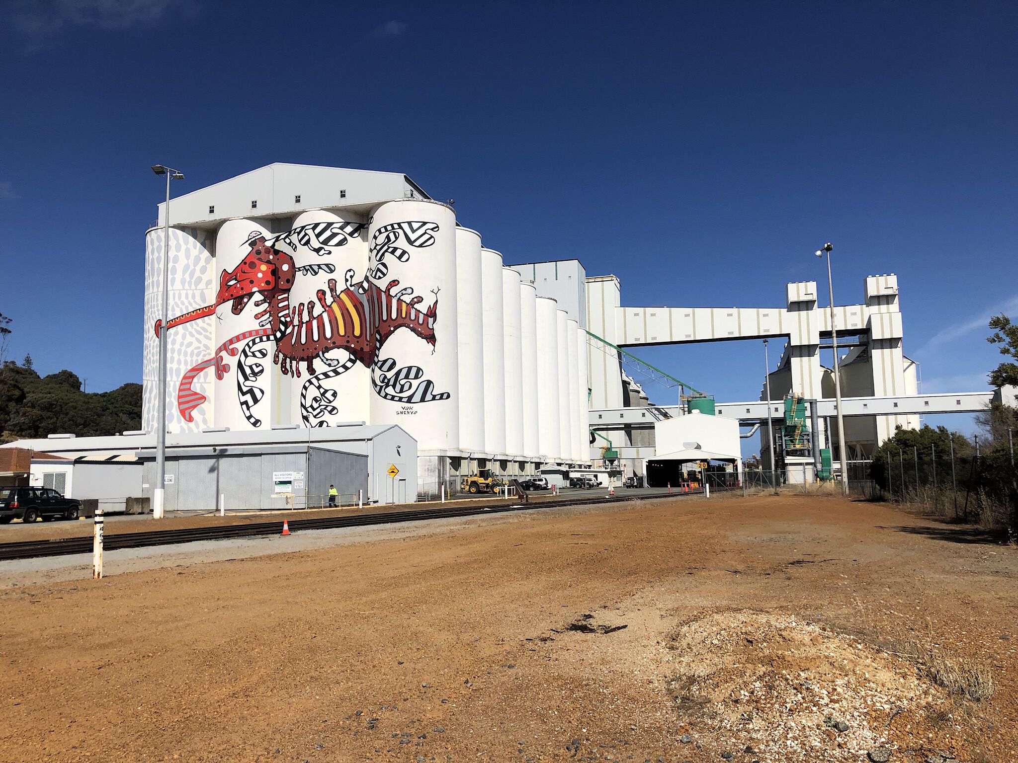 Sheryo, Yok&mdash;Albany Silo Art