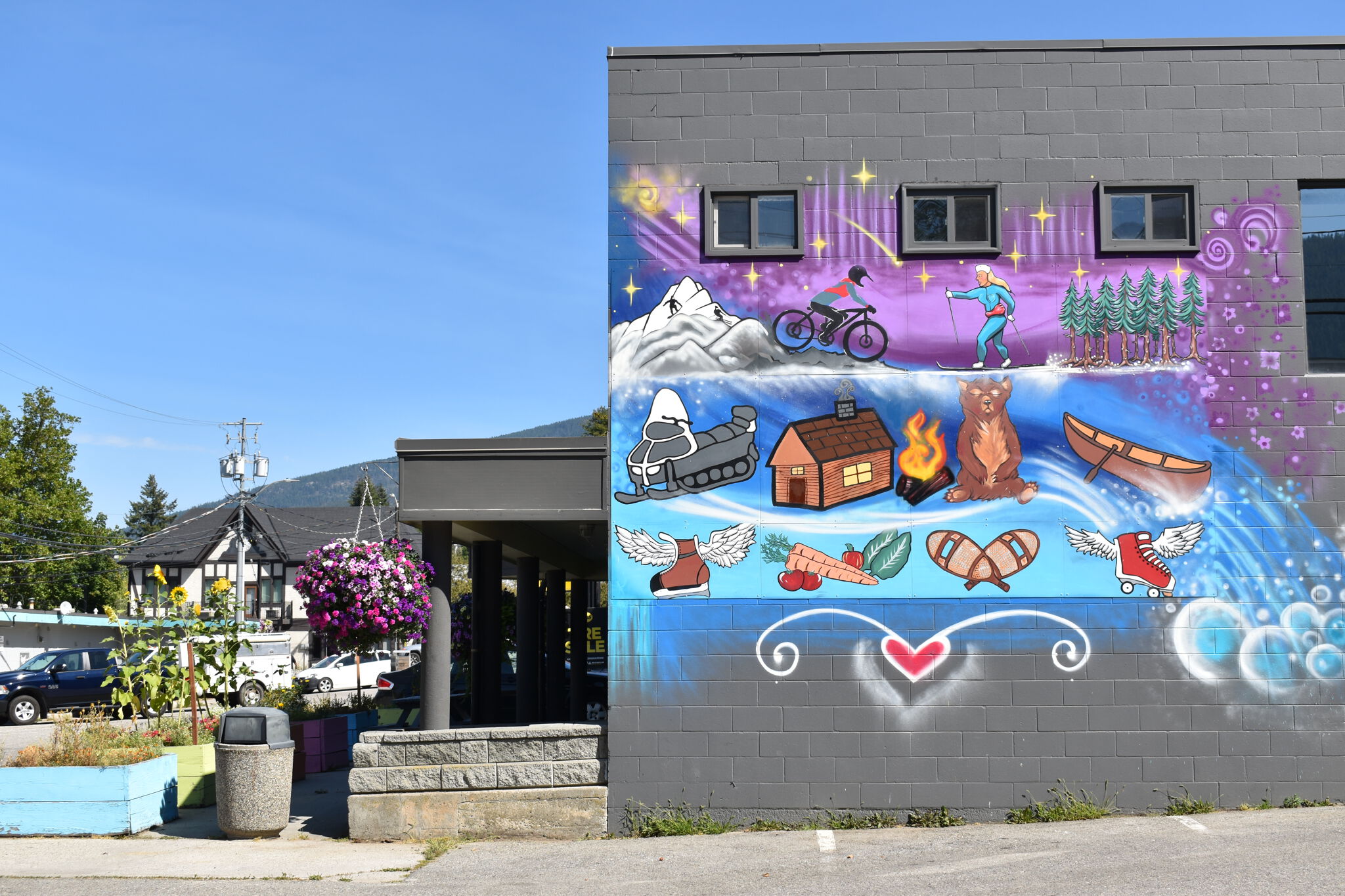 Nelson Youth Artists, Matty Kakes&mdash;Youth Mural