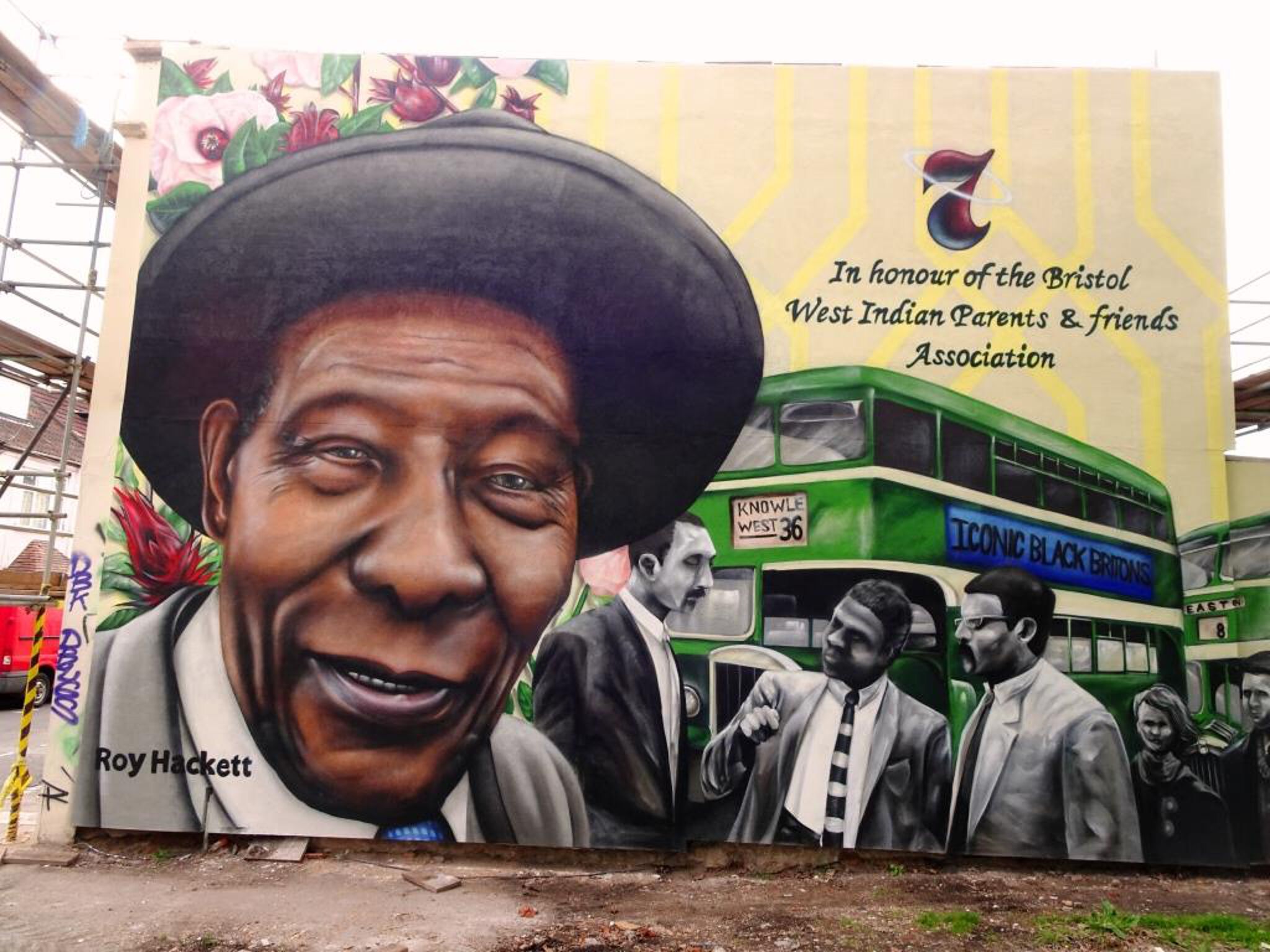 Michele Curtis, Paintsmiths&mdash;Seven Saints of St Pauls - Roy Hackett