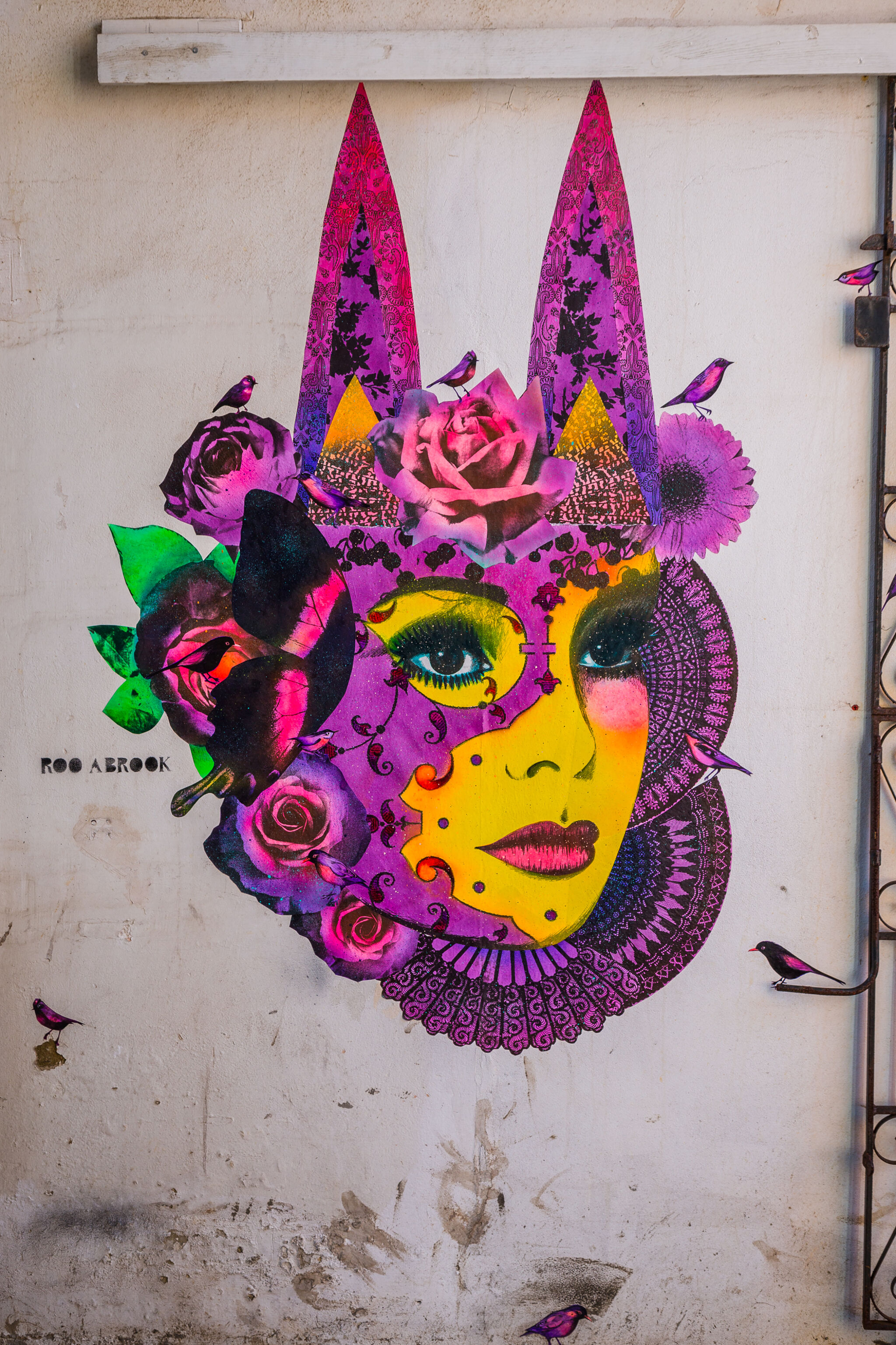 Roo Abrook, My Dog Sighs, Fark, Gary Stranger&mdash;Kani's Sowing Room Street Art Gallery