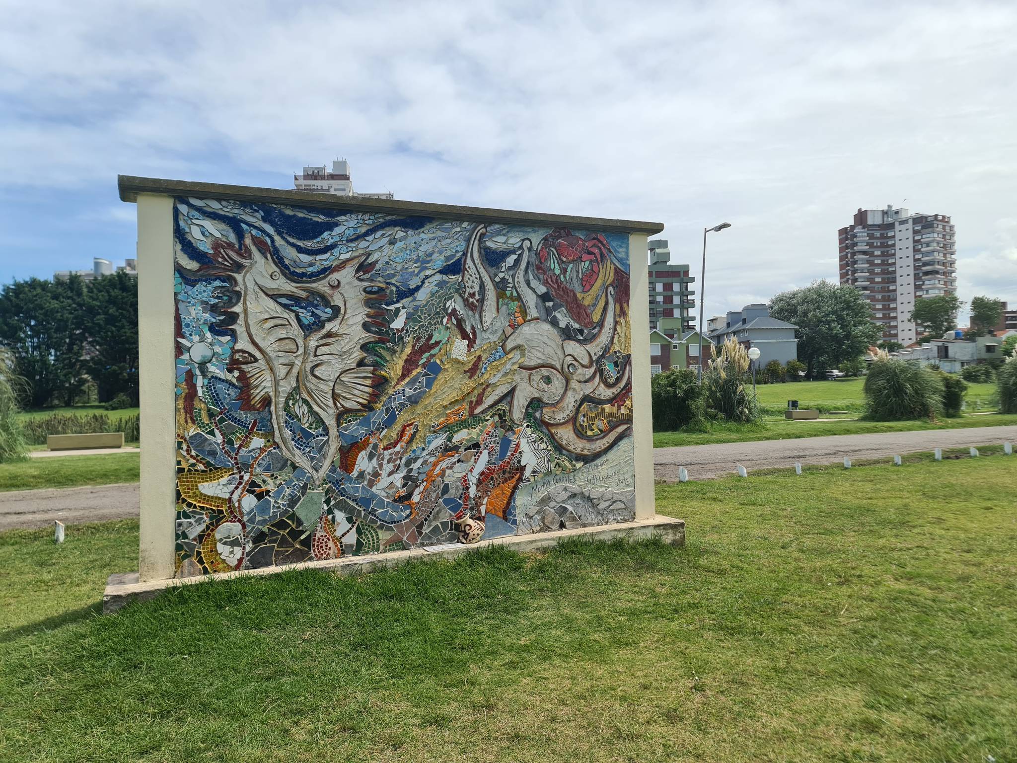 Monica Corrales&mdash;“Fondo de Mar – (El Mar de Miramar)”