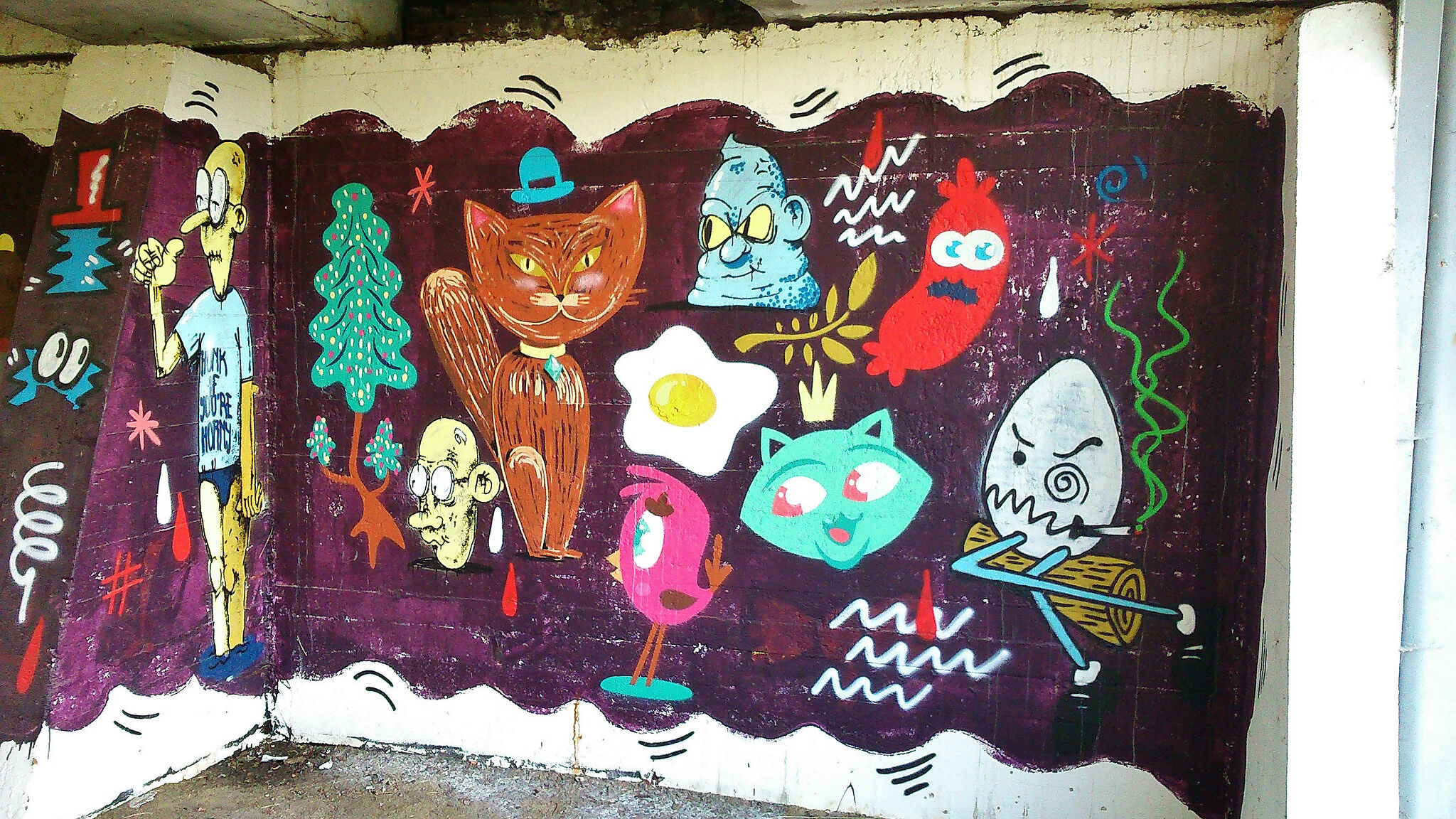 Resto, Bué The Warrior&mdash;Under a bridge