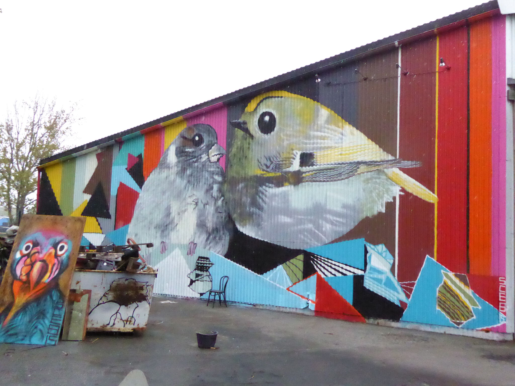 Ruskig, Gouge, Ollio, Sceb, Ioh, Various Artists&mdash;Ringön outside gallery