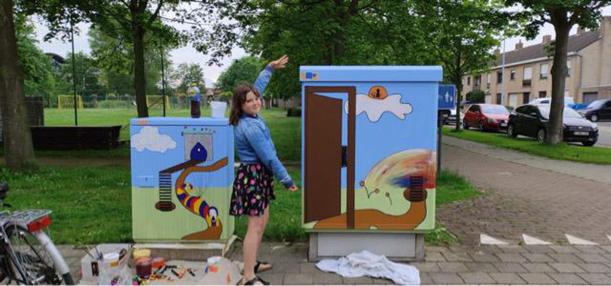 Aïsha Baert, Elena De langhe&mdash;Tour Elentrik - Droomwereld van Magritte en J.Miro