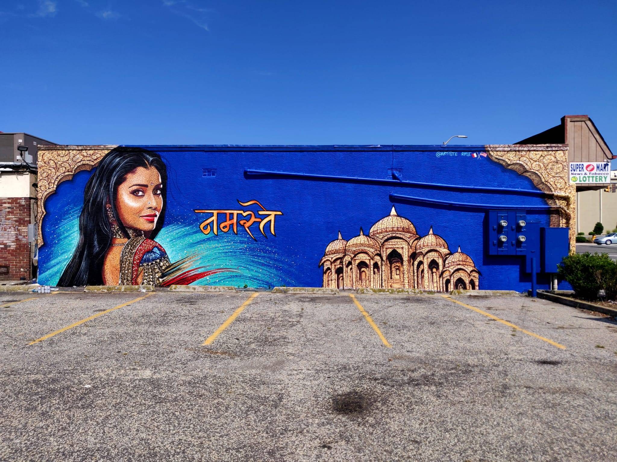Artiste Rast&mdash;INDIA - Spray painting