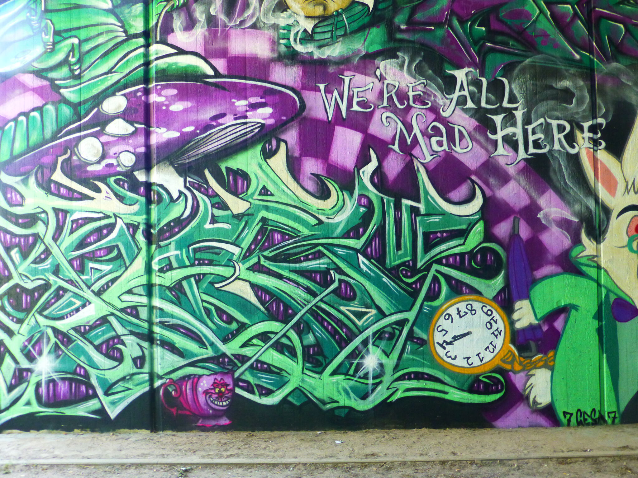 foxs_lair76 (Ger), slifoduif (GER), 7cesa7 (GER), Mr.Pilz, frankdrebin_spezialeinheit (GER), steven_macschwarzendiesel (GER), damone_wrl_pmz (GER), Lucky 7 Crew (GER)&mdash;We are all mad here!
