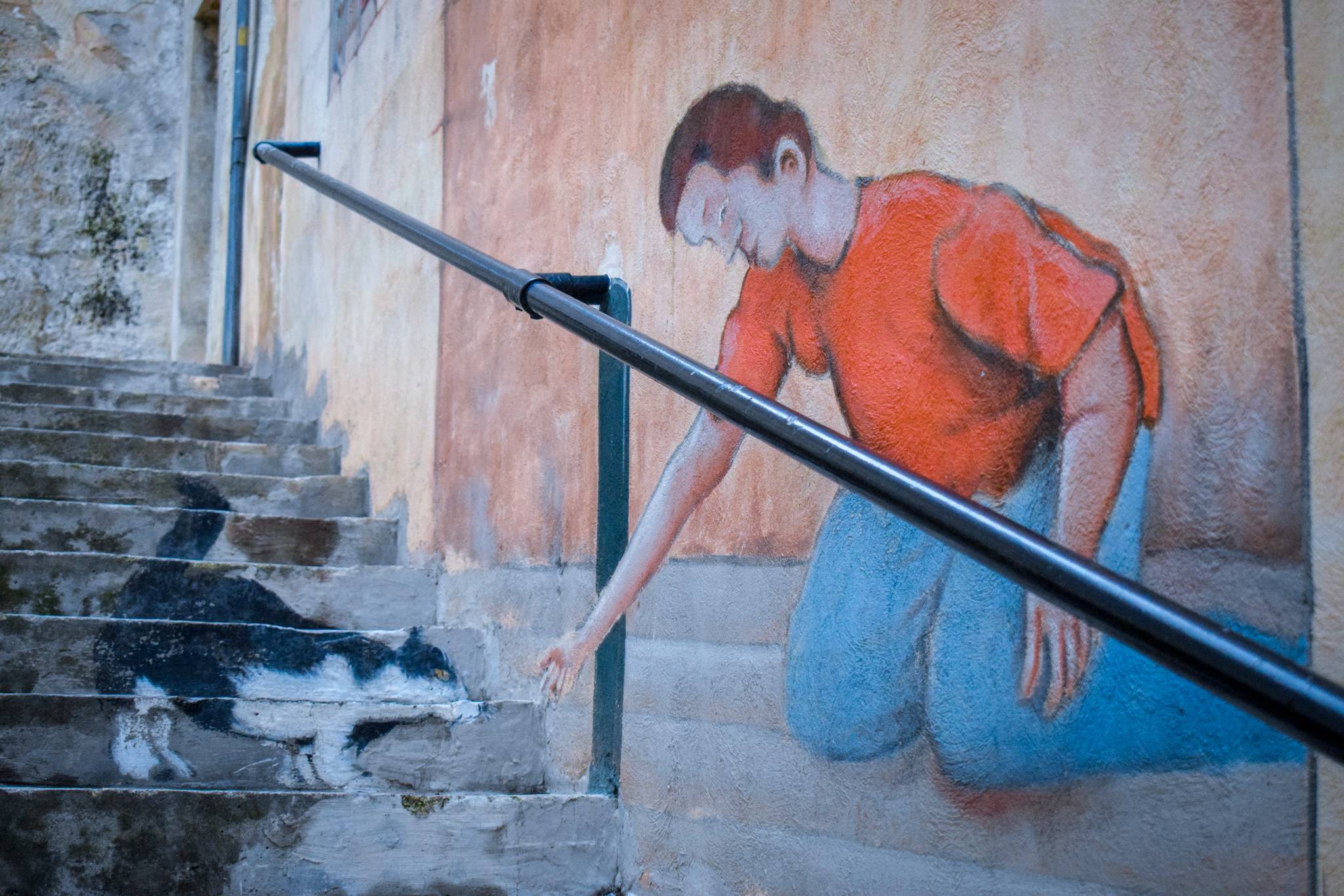 Unknown - Malta&mdash;The boy and the cat