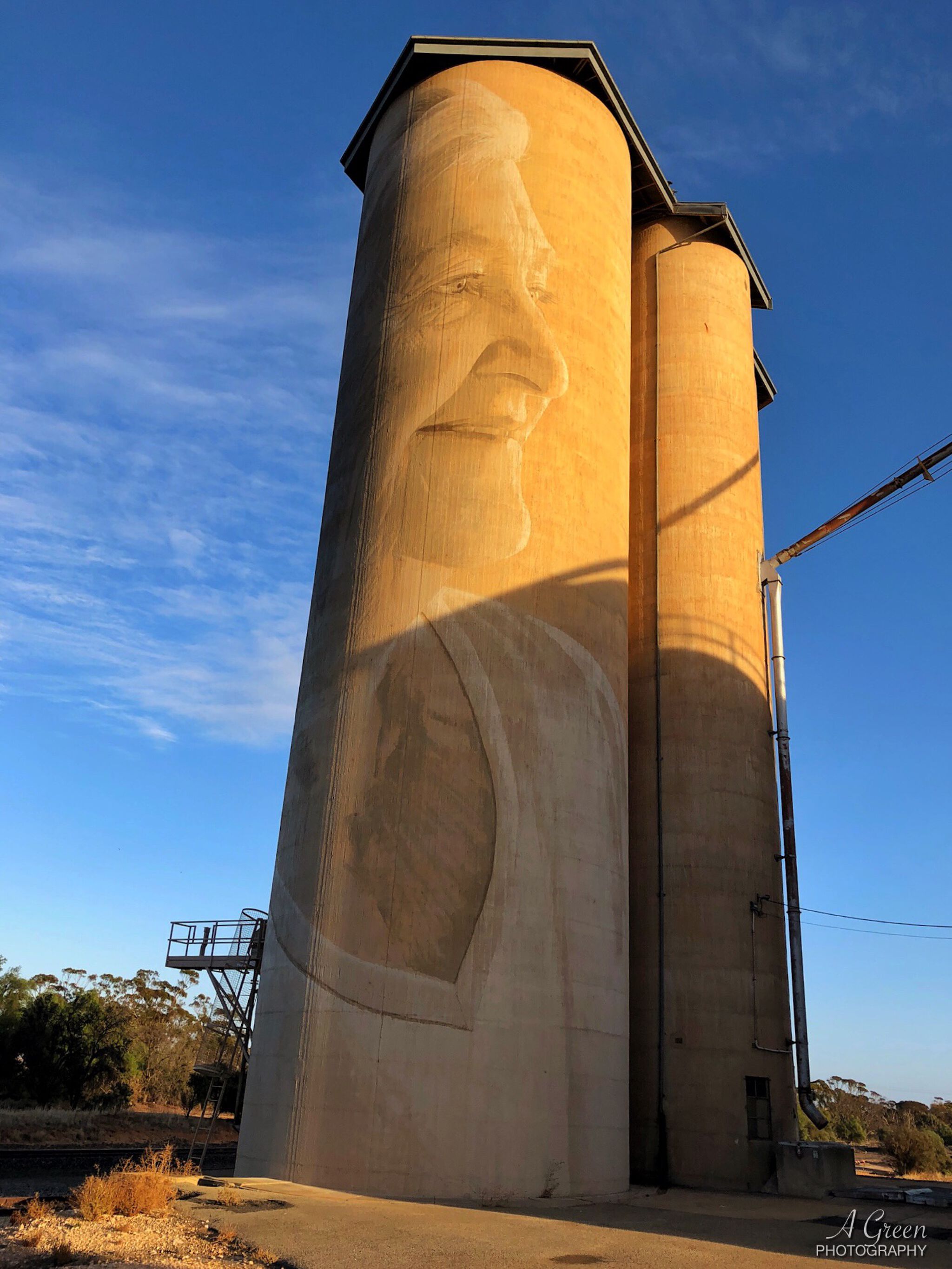 Rone&mdash;Lascelles Silo Art