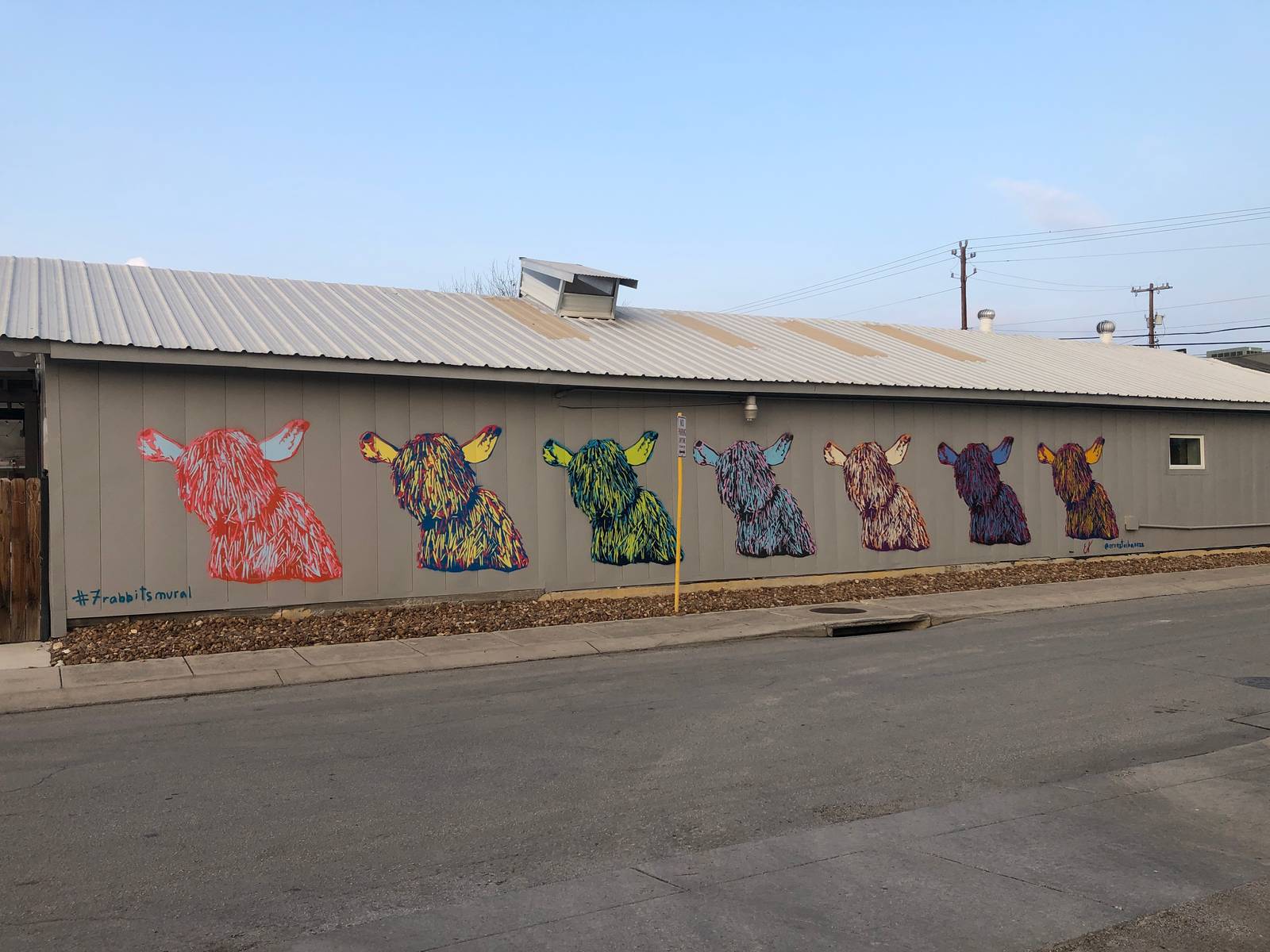 Ernesto Ibanez&mdash;7 Rabbits Mural