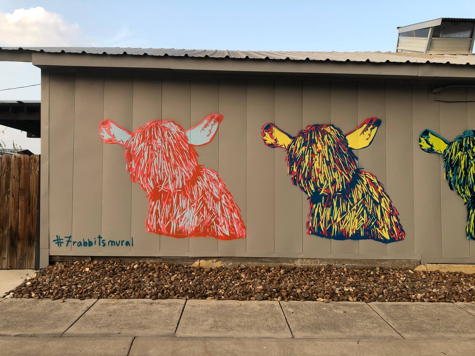 Ernesto Ibanez&mdash;7 Rabbits Mural