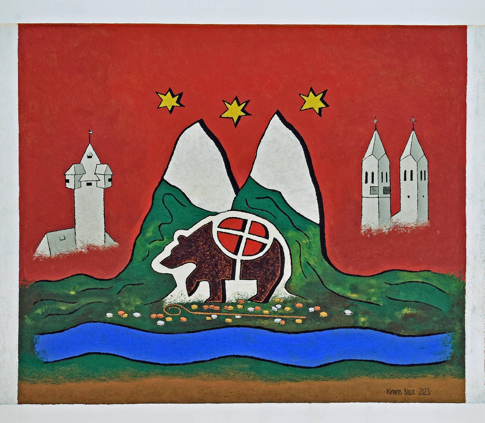 Klemens Baum&mdash;Residence OVR  // EU Kunstwaende