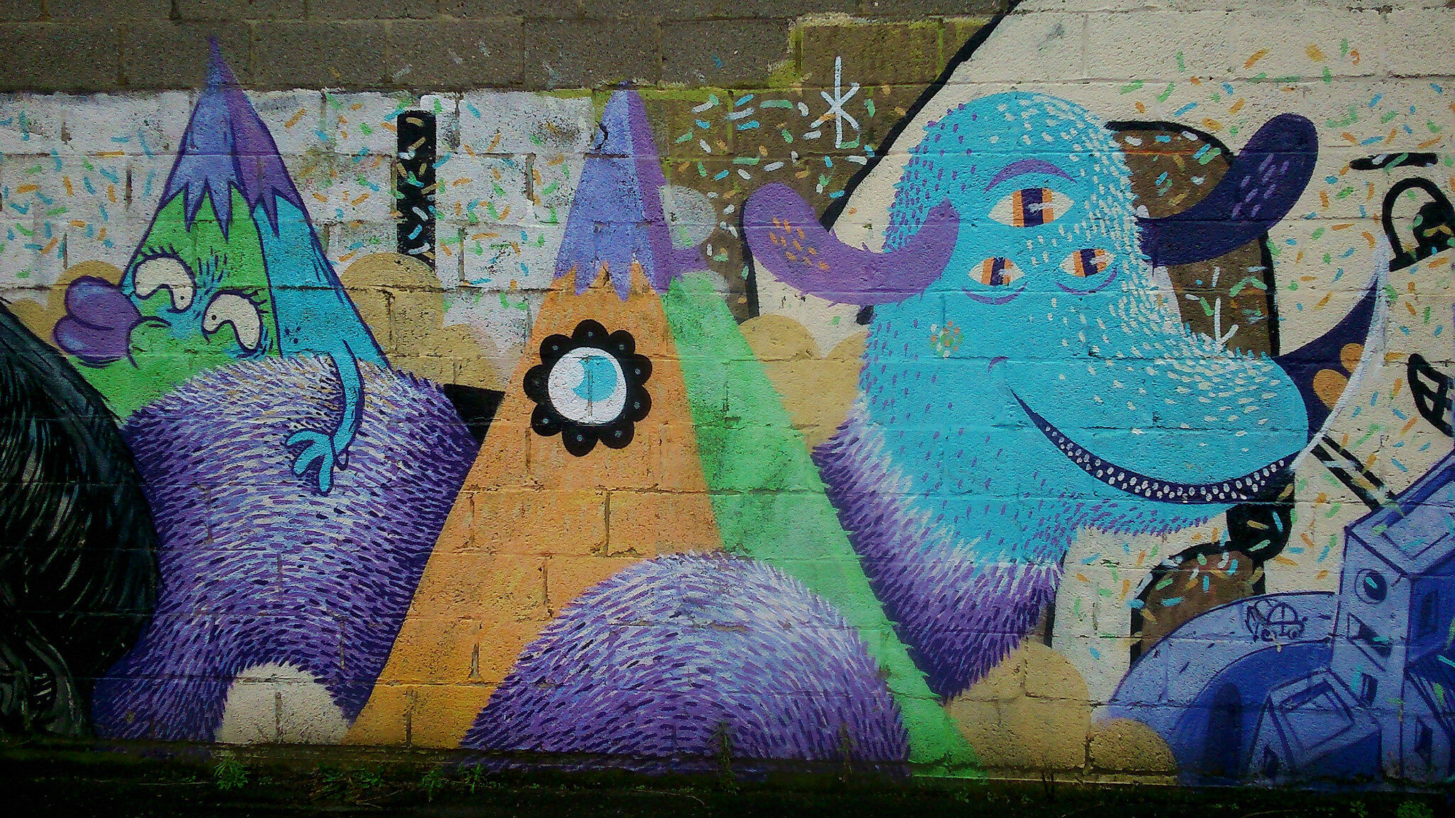 Roa, Resto, Flux, Bishop, Irwin, Bué The Warrior&mdash;Graffiti jam