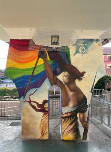Freedom guiding the people    La libertad guiando al Pueblo