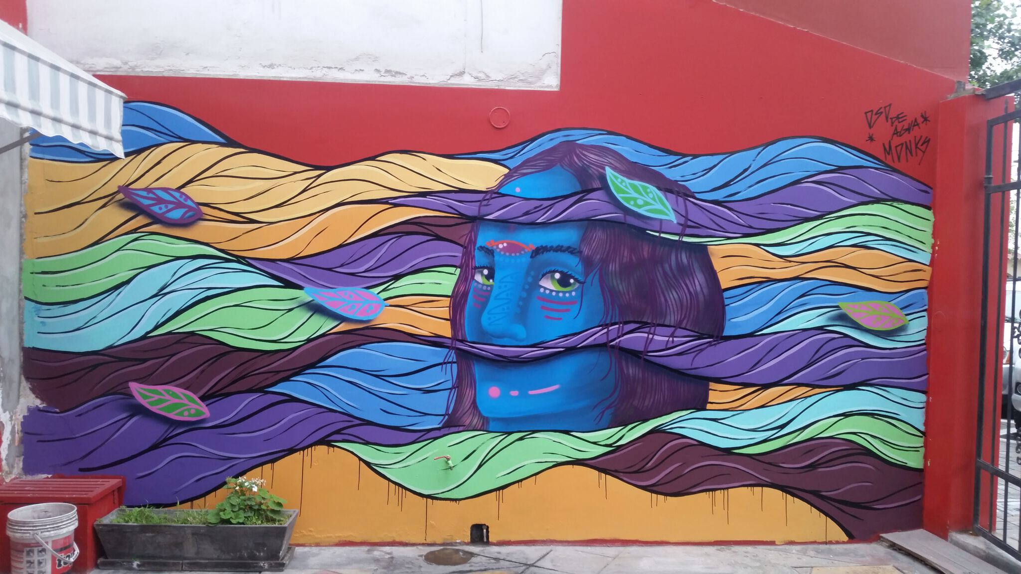 Monks, Arteosodeagua&mdash;Mujer del viento