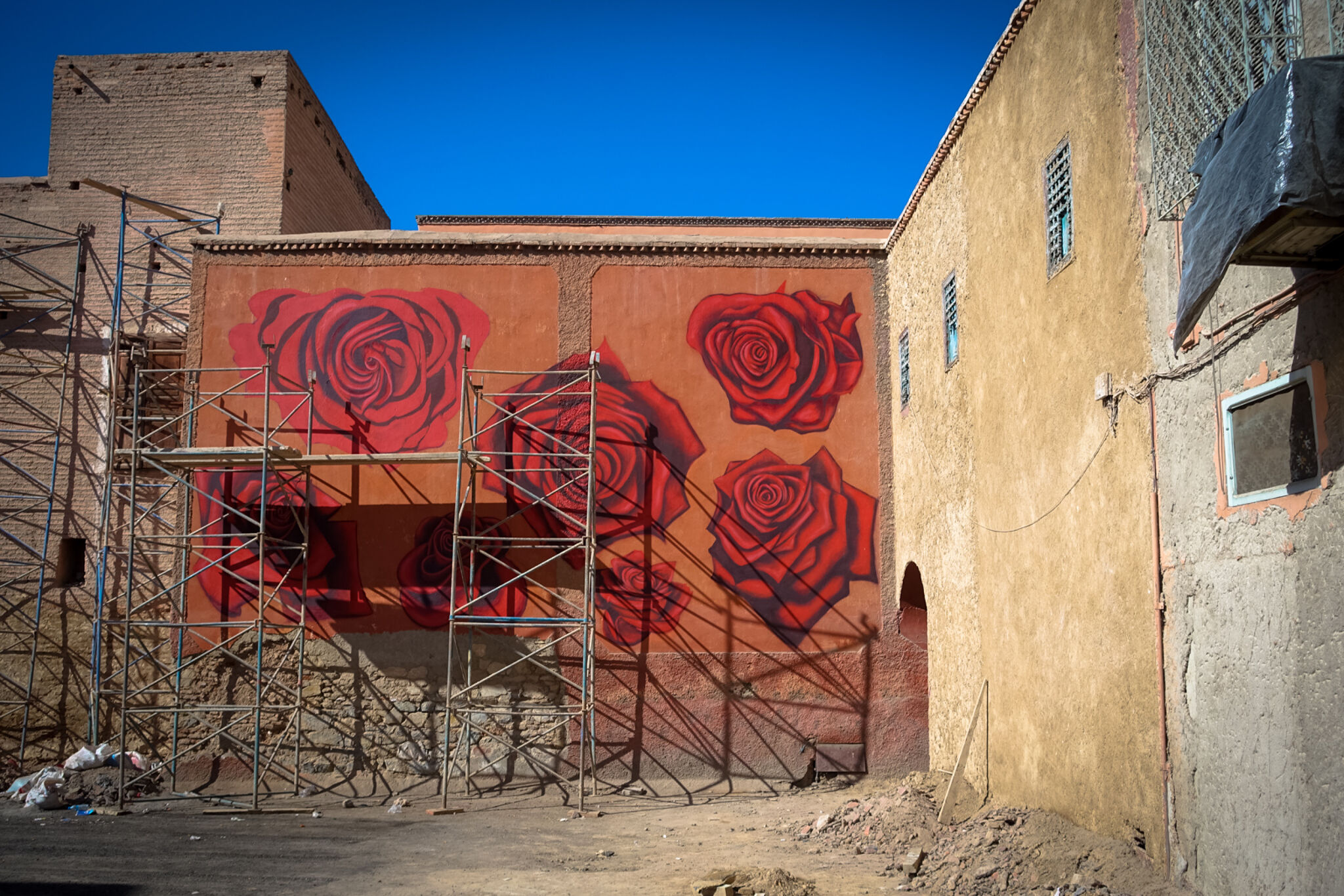 Dotmasters&mdash;mural for mb6streetart-festival