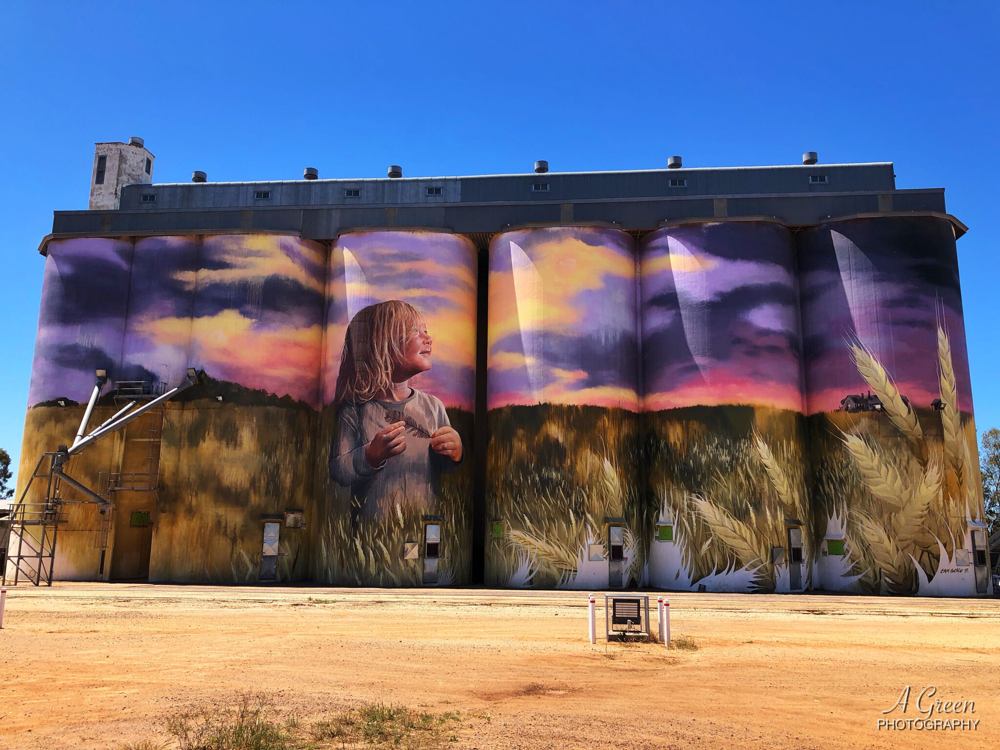 Cam Scale&mdash;Kimba Silo Art