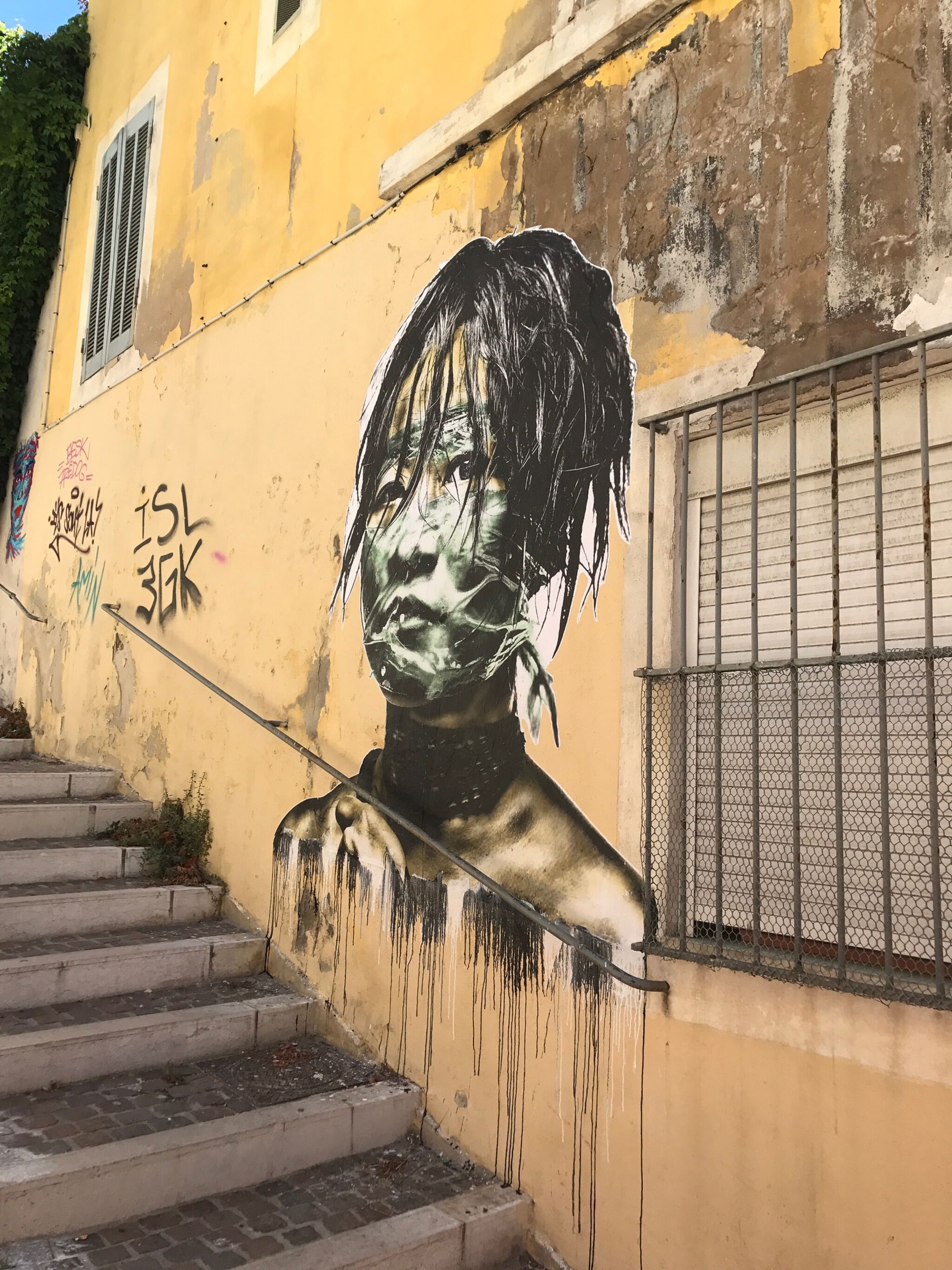 Eddie Colla&mdash;Eddie Colla on Marseille's walls