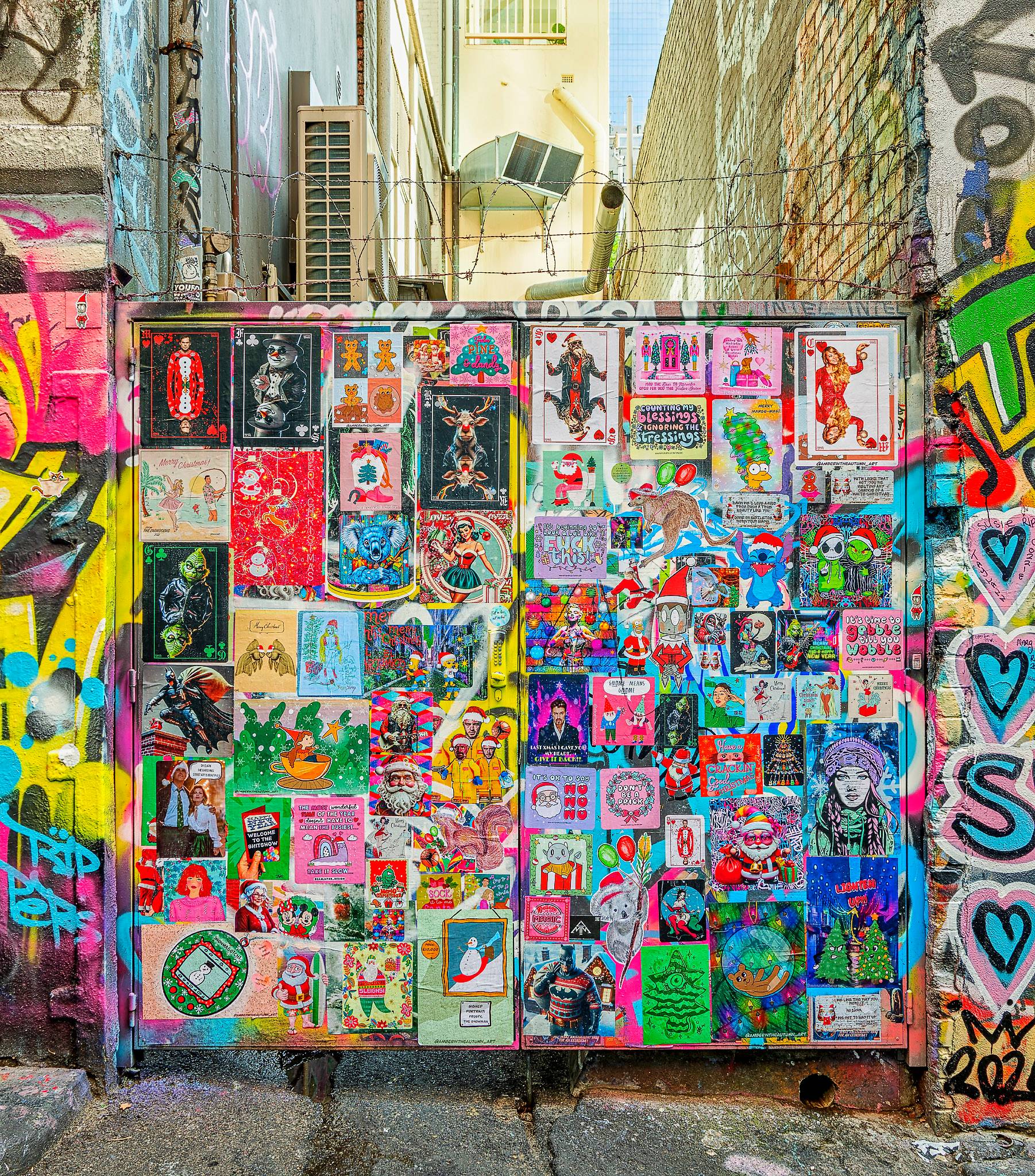 SAH&mdash;Christmas In Hosier Outdoor Art Gallery Pt2