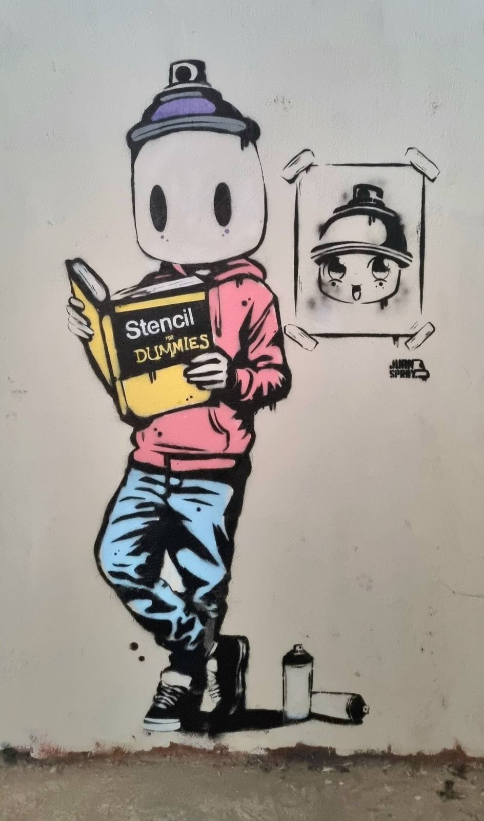 JUANSPRAY&mdash;Stencil for Dummies
