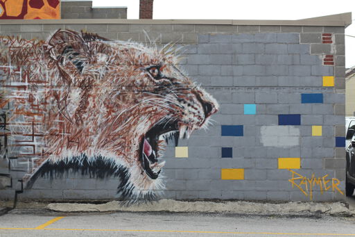 Panther Mural