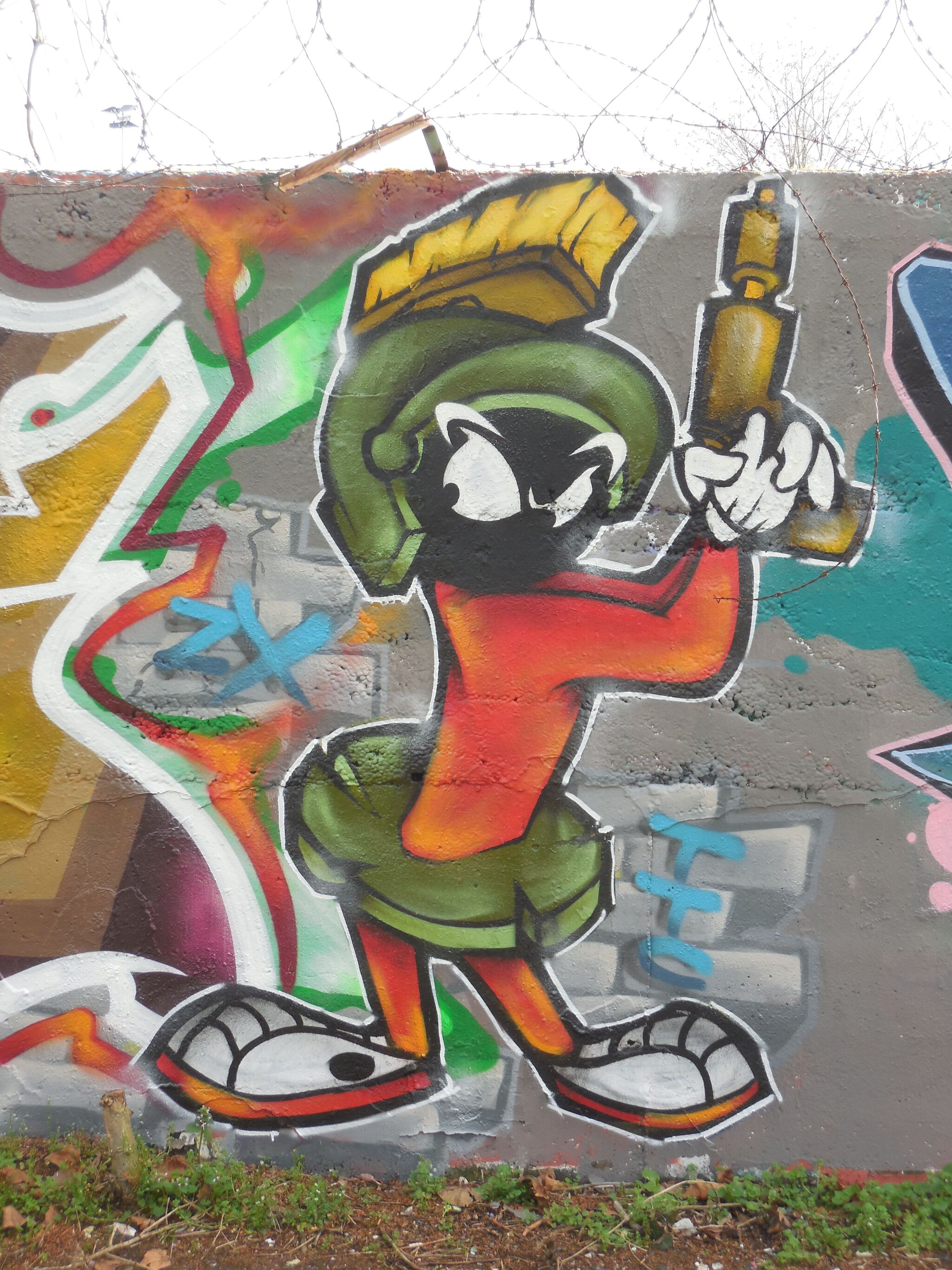 Unknown - Toulouse&mdash;Marvin le Martien (n'est plus visible)