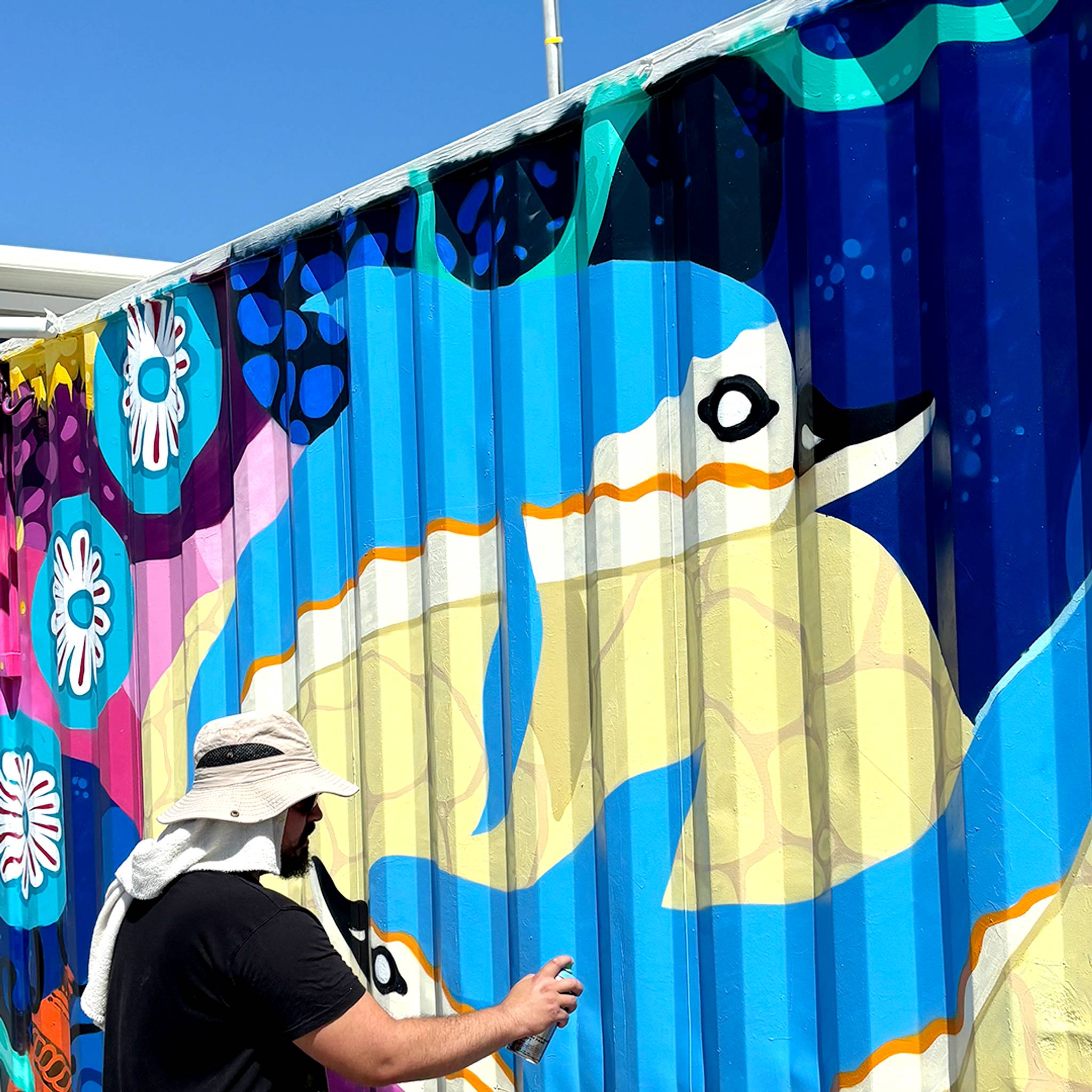 Epsilonartndesign&mdash;Minoan Dolphins Mural