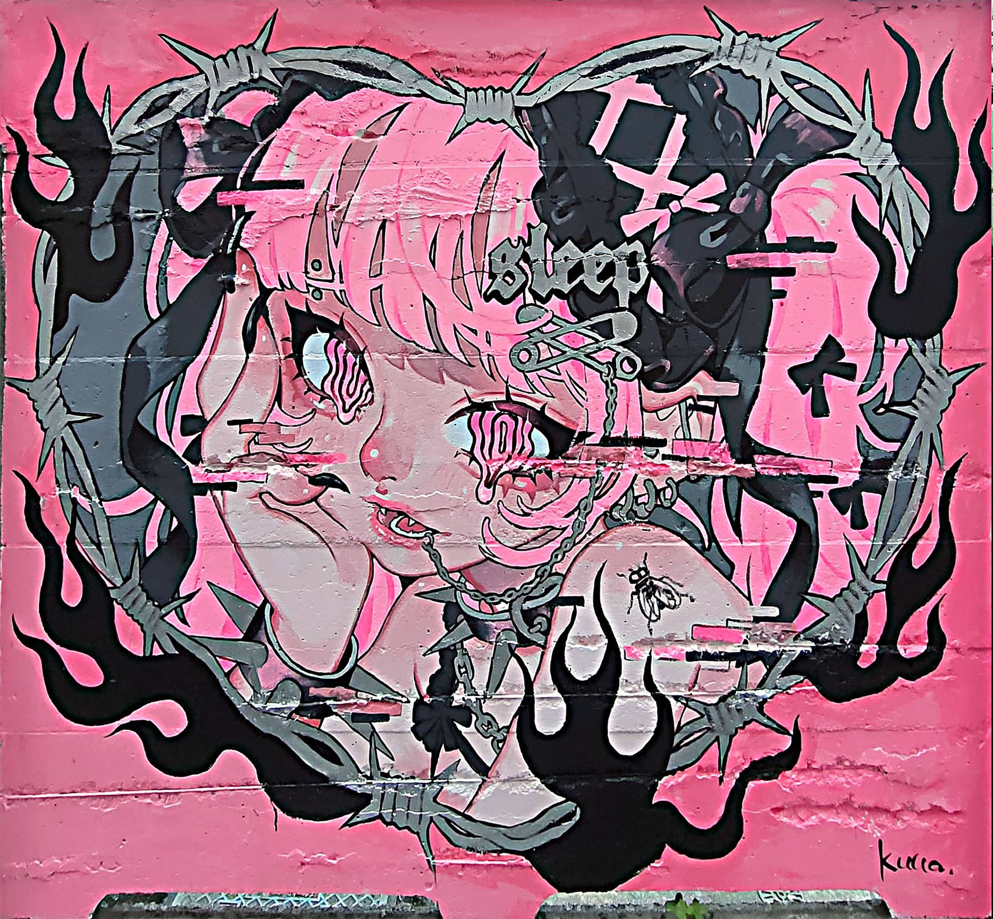 Nychos&mdash;HARAJUKU WALL OF FAME by TOTEMO