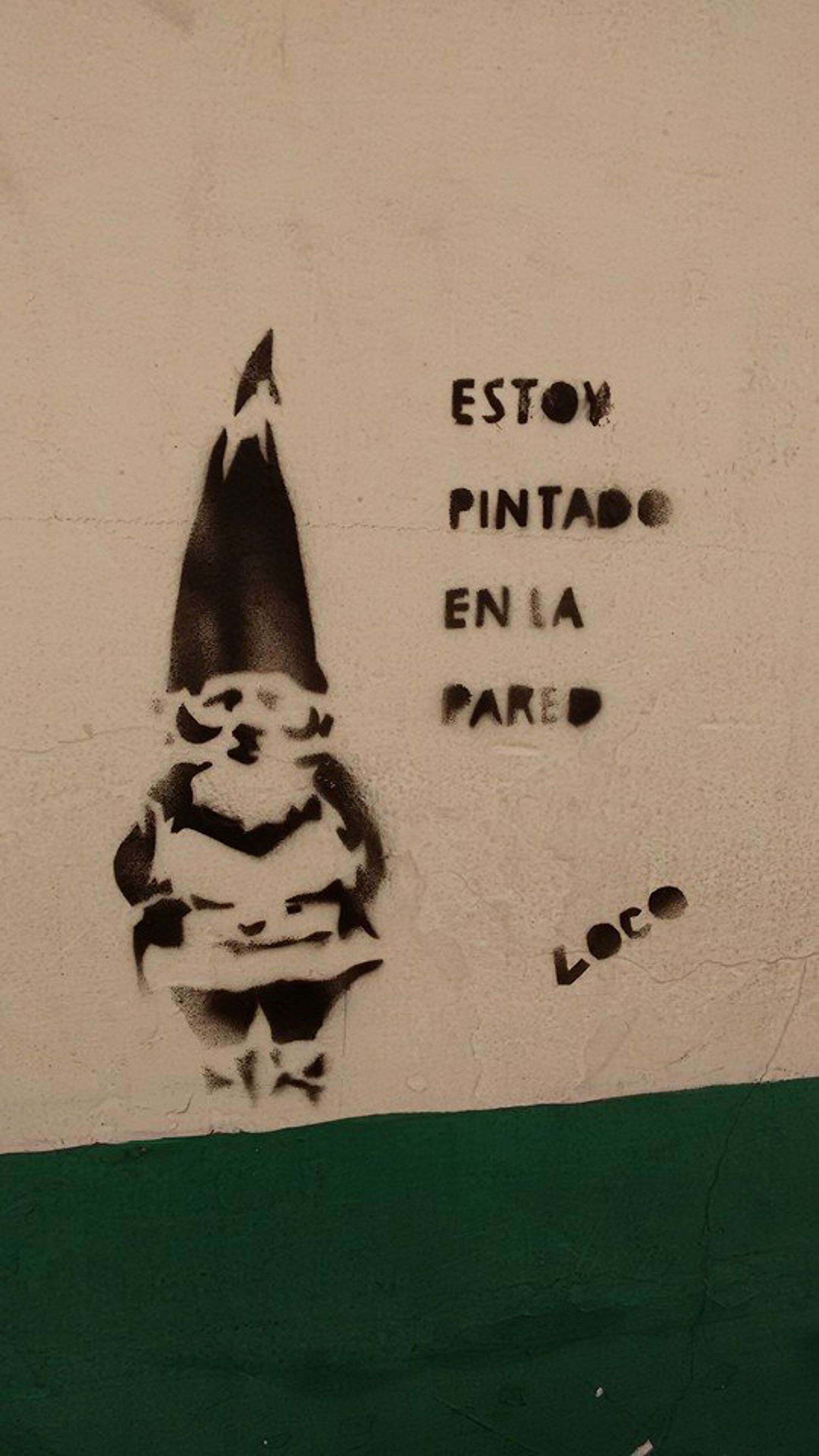 Unknown - Bogota&mdash;I'm painted on the wall