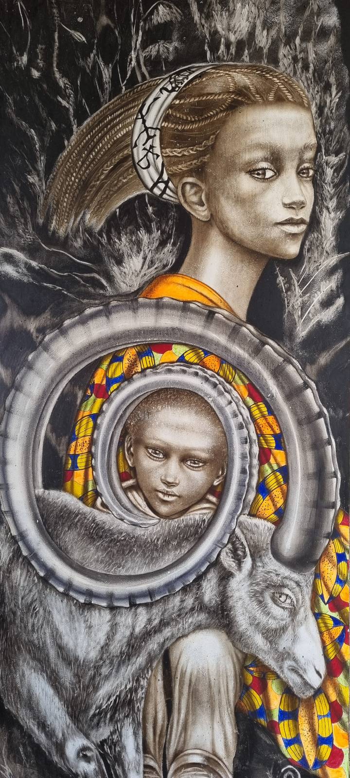 Akelo&mdash;Madone dans la grotte
