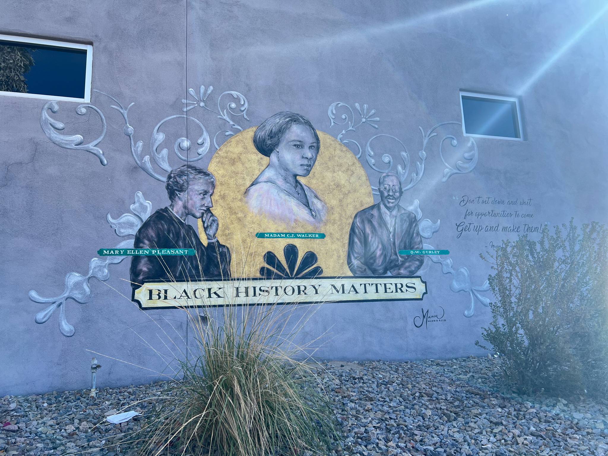 Maria Madrid Reed&mdash;Black History Matters