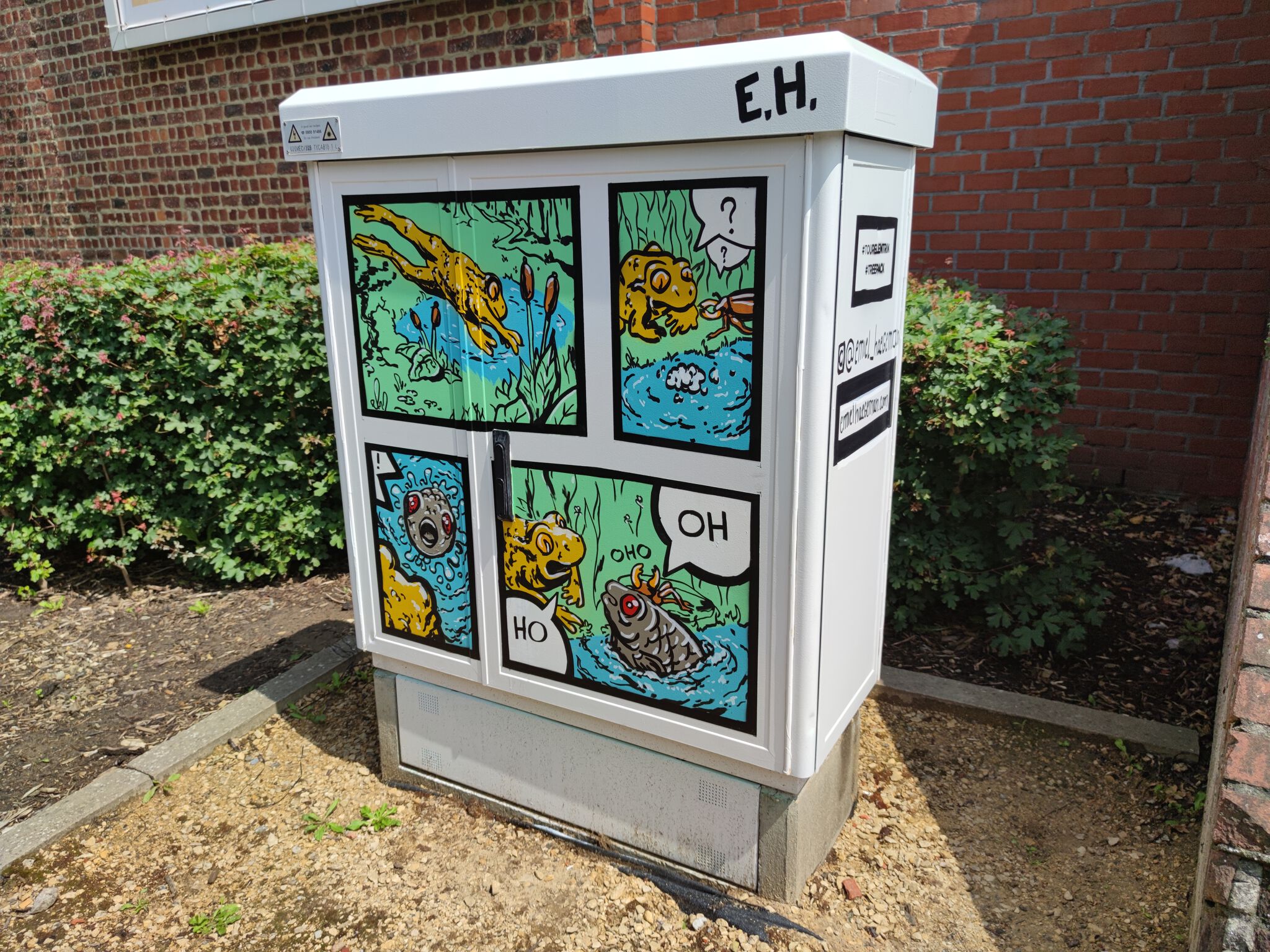 Emiel Haegeman&mdash;Tour Elentrik - Kikkercartoon