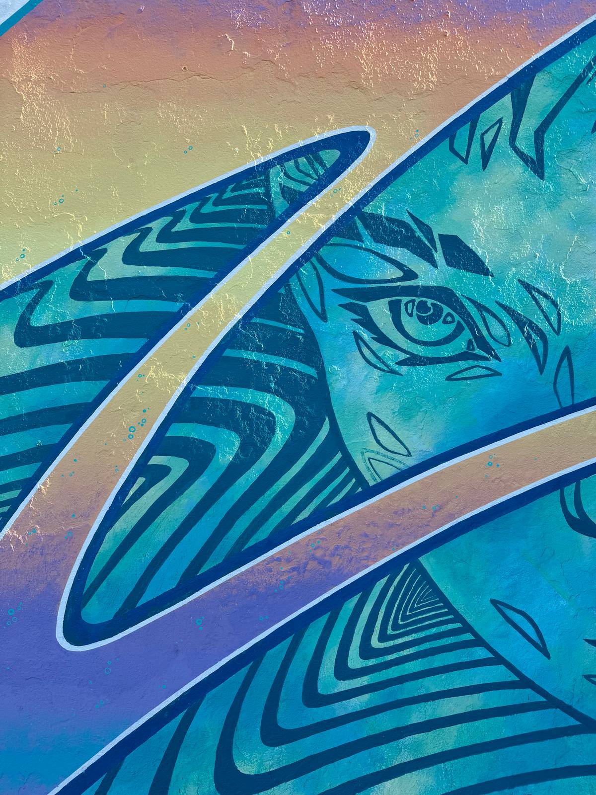 Lex-zooz&mdash;Mural “Into the flow”