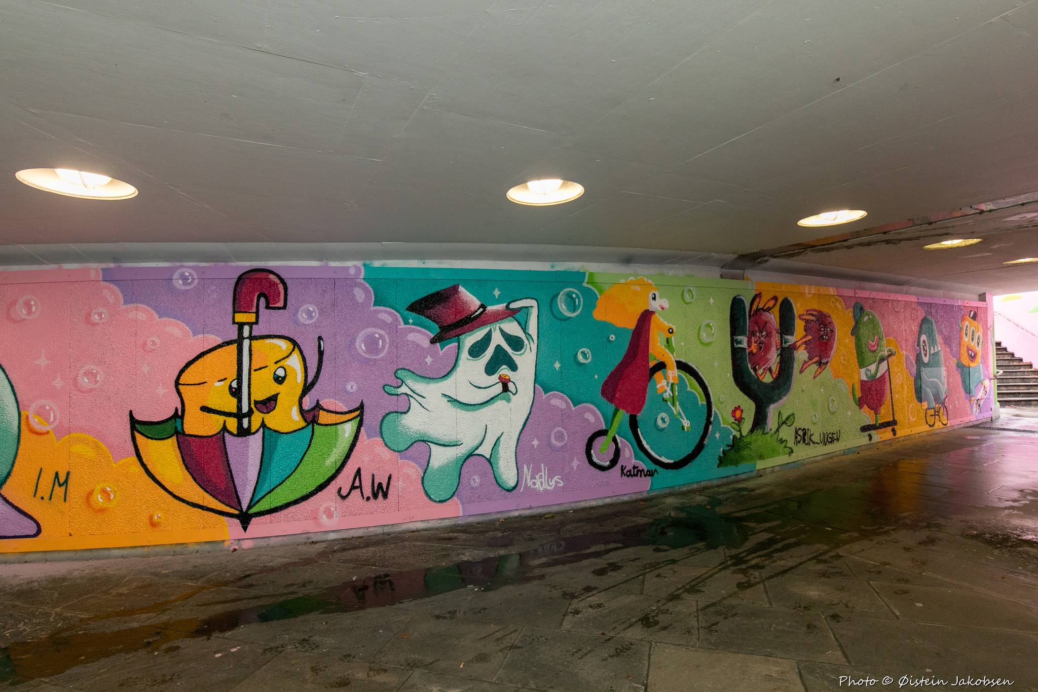 &mdash;Danmarksplass - The under walk