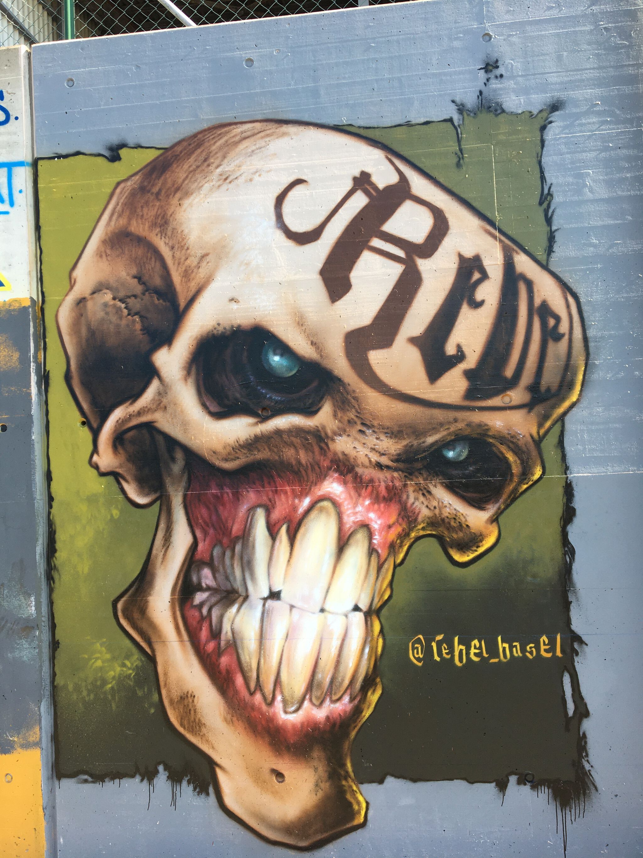 Rebel Basel&mdash;Skull