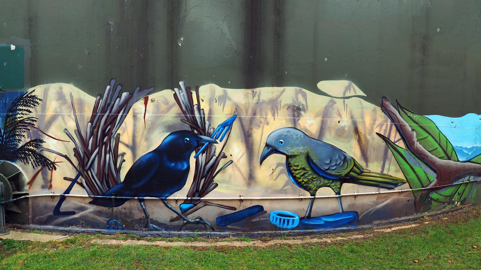 Scott Nagy, Krimsone&mdash;Mount Riverview Water Tank Art