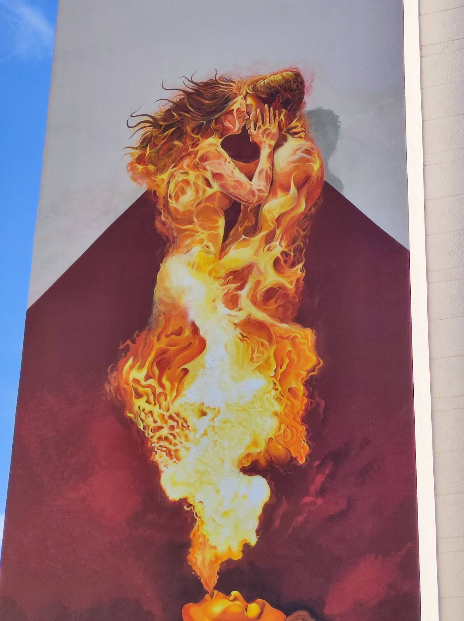 Cous, luigi Disegno&mdash;Le baiser ardent, le feu