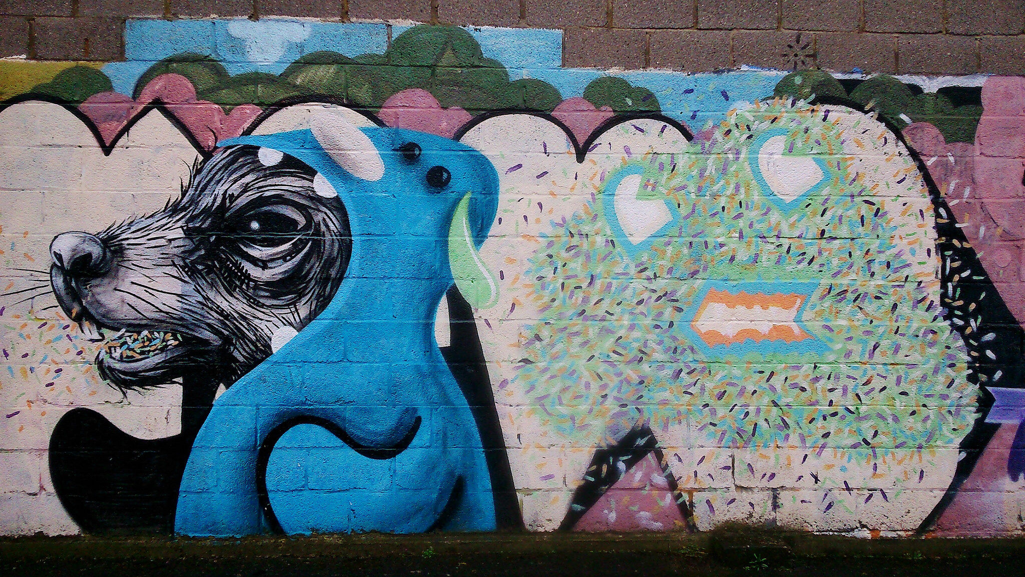 Roa, Resto, Flux, Bishop, Irwin, Bué The Warrior&mdash;Graffiti jam